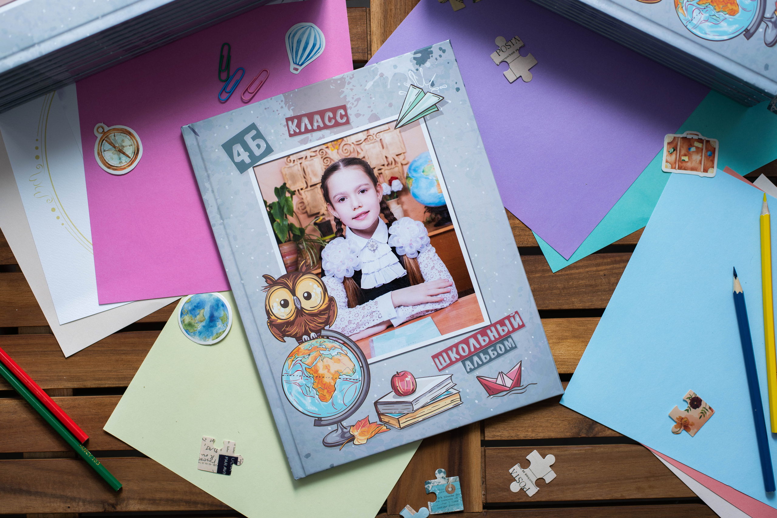 Альбом на 5 разворотов. Выпускные альбомы в Подольске Москве и МО