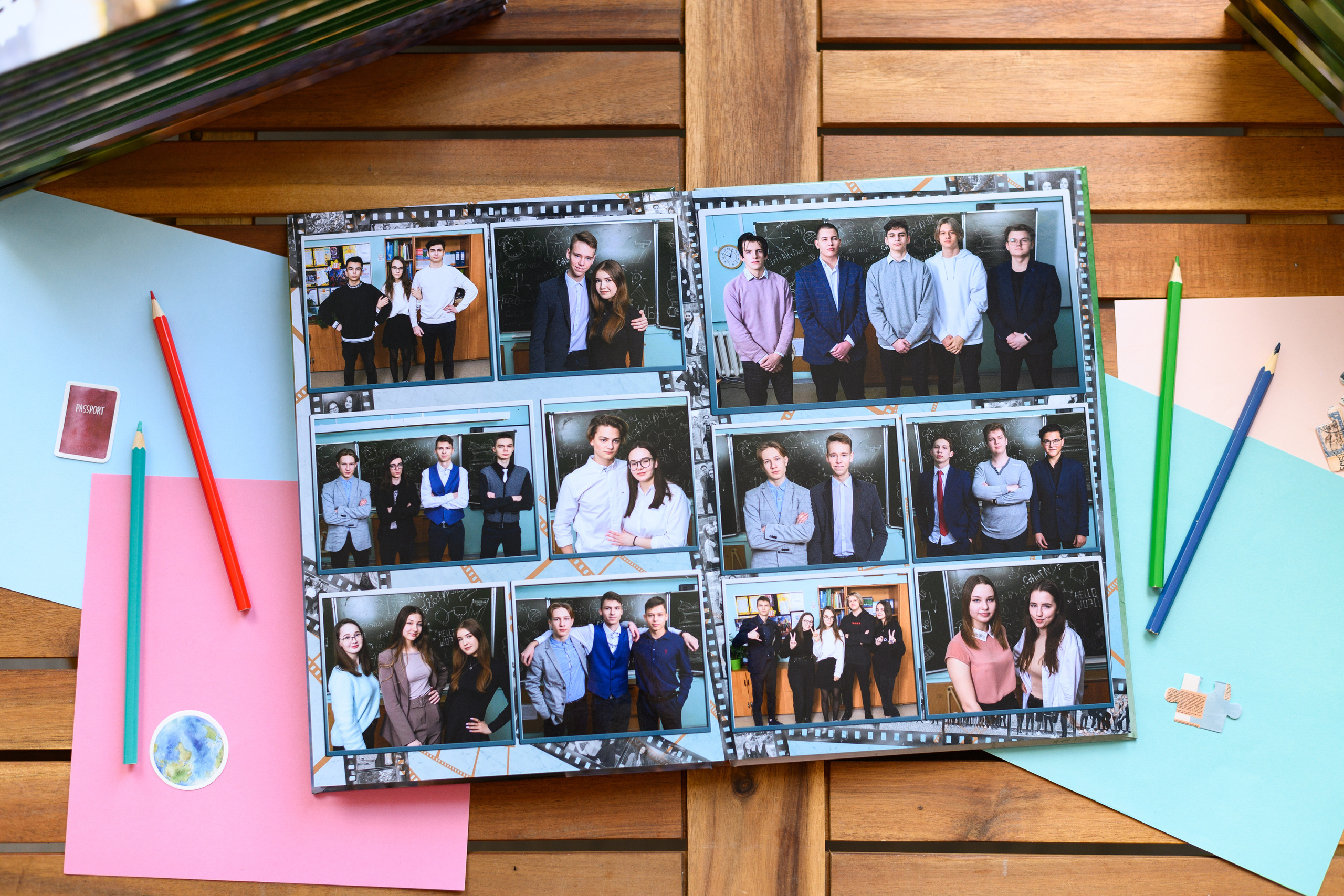 СШ фото пленка. Выпускные альбомы в Подольске Москве и МО