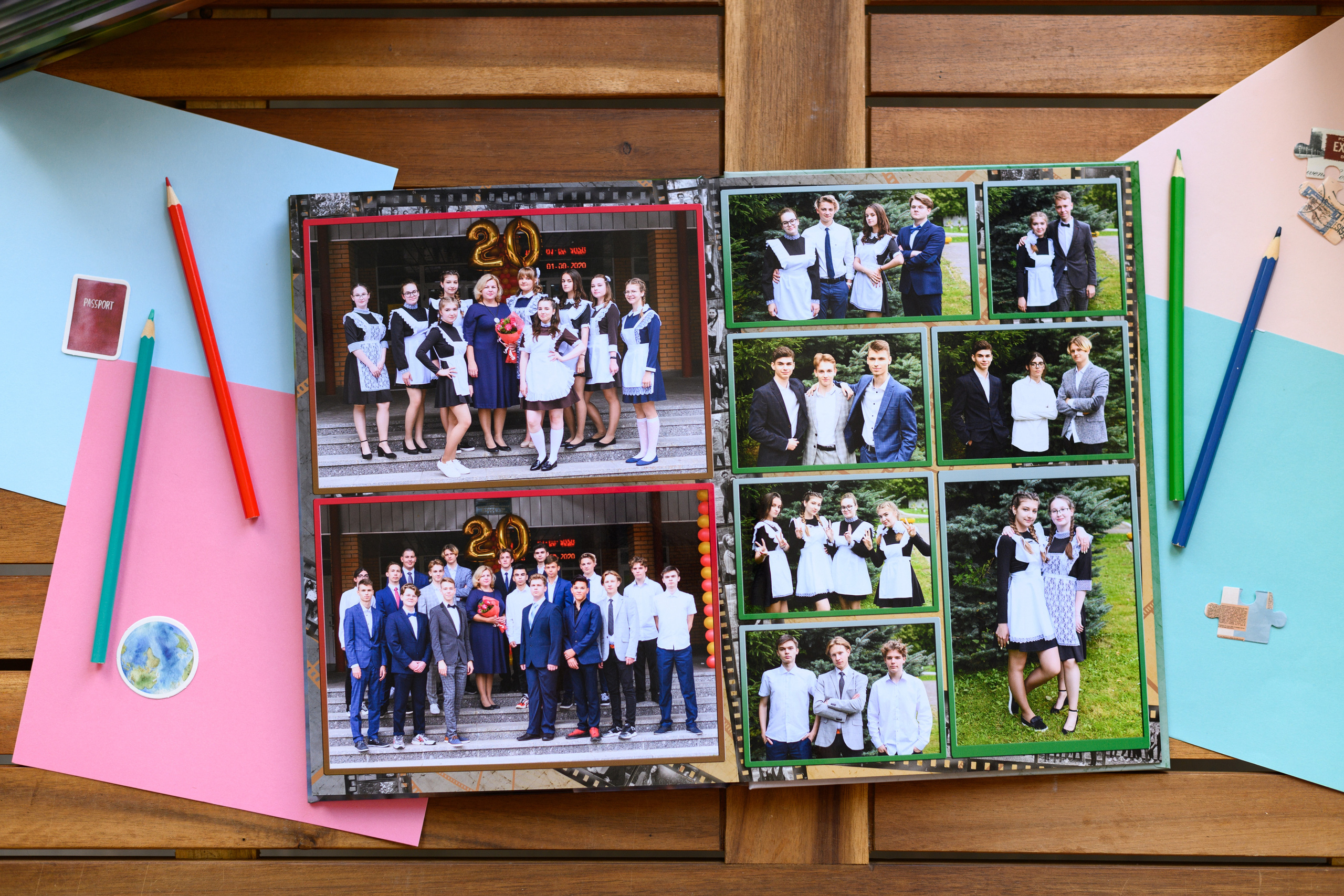 СШ фото пленка. Выпускные альбомы в Подольске Москве и МО