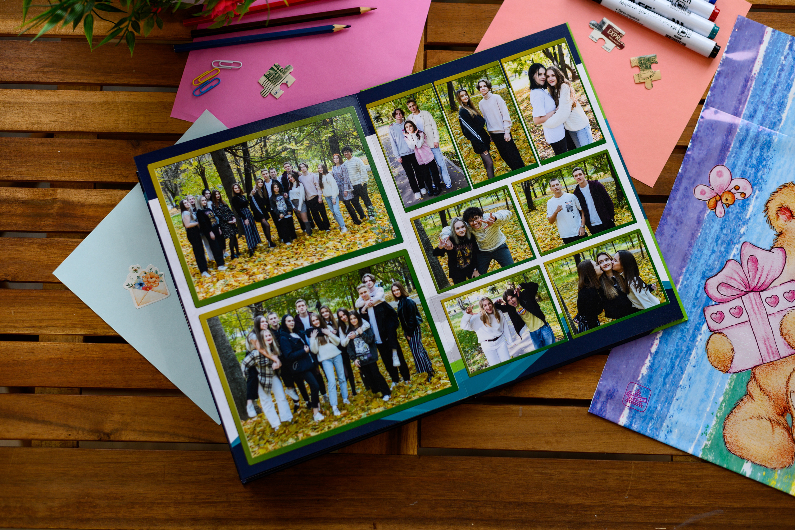 СШ Синий. Выпускные альбомы в Подольске Москве и МО