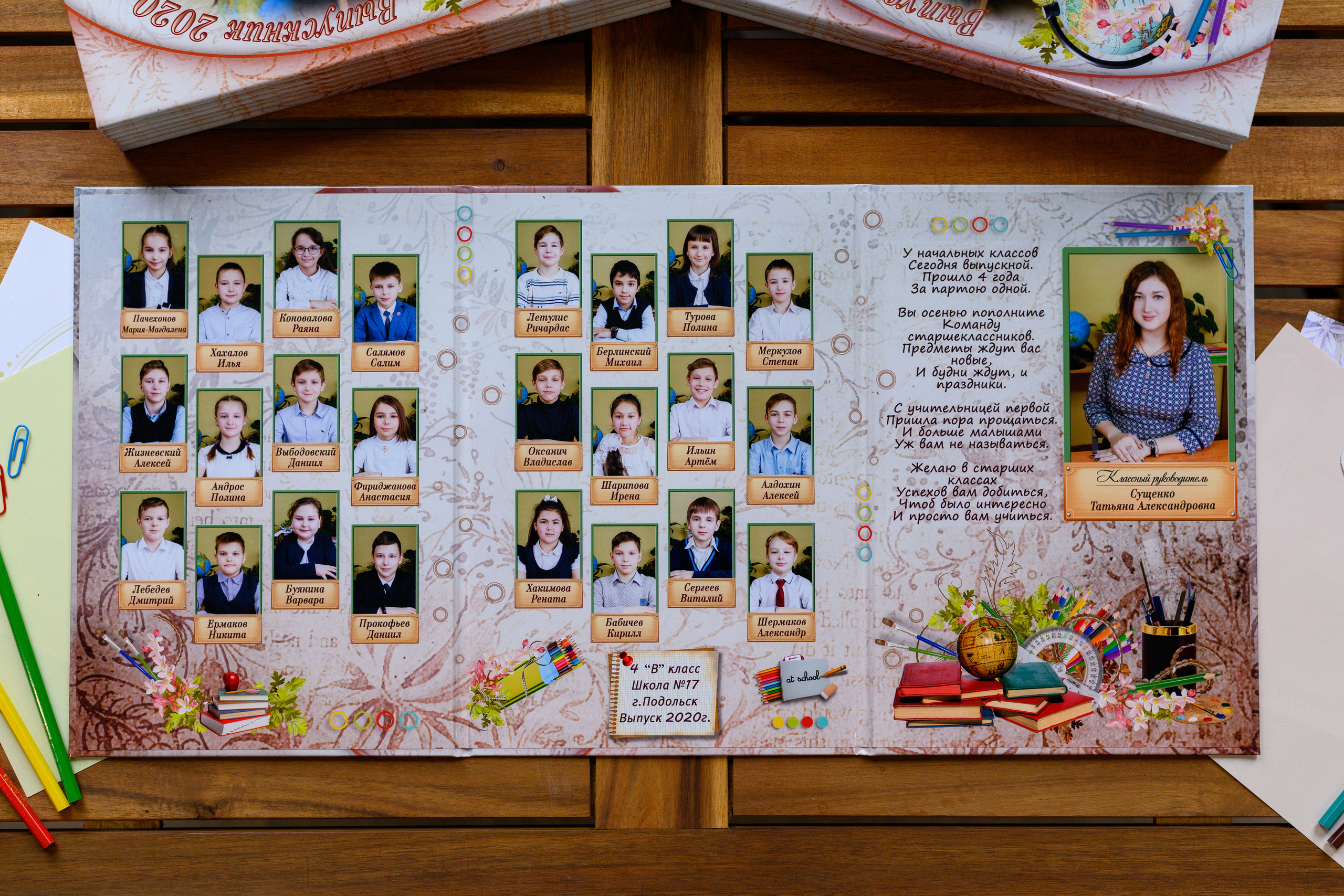 Трюмо. Выпускные альбомы в Подольске Москве и МО