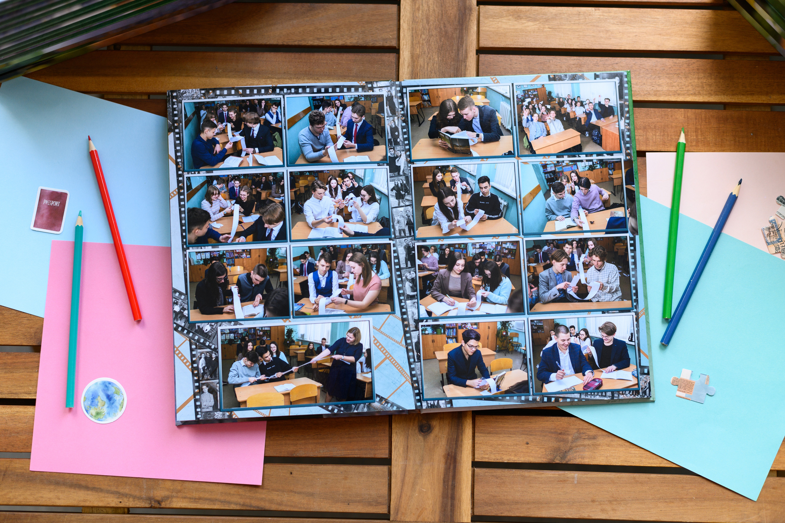 СШ фото пленка. Выпускные альбомы в Подольске Москве и МО