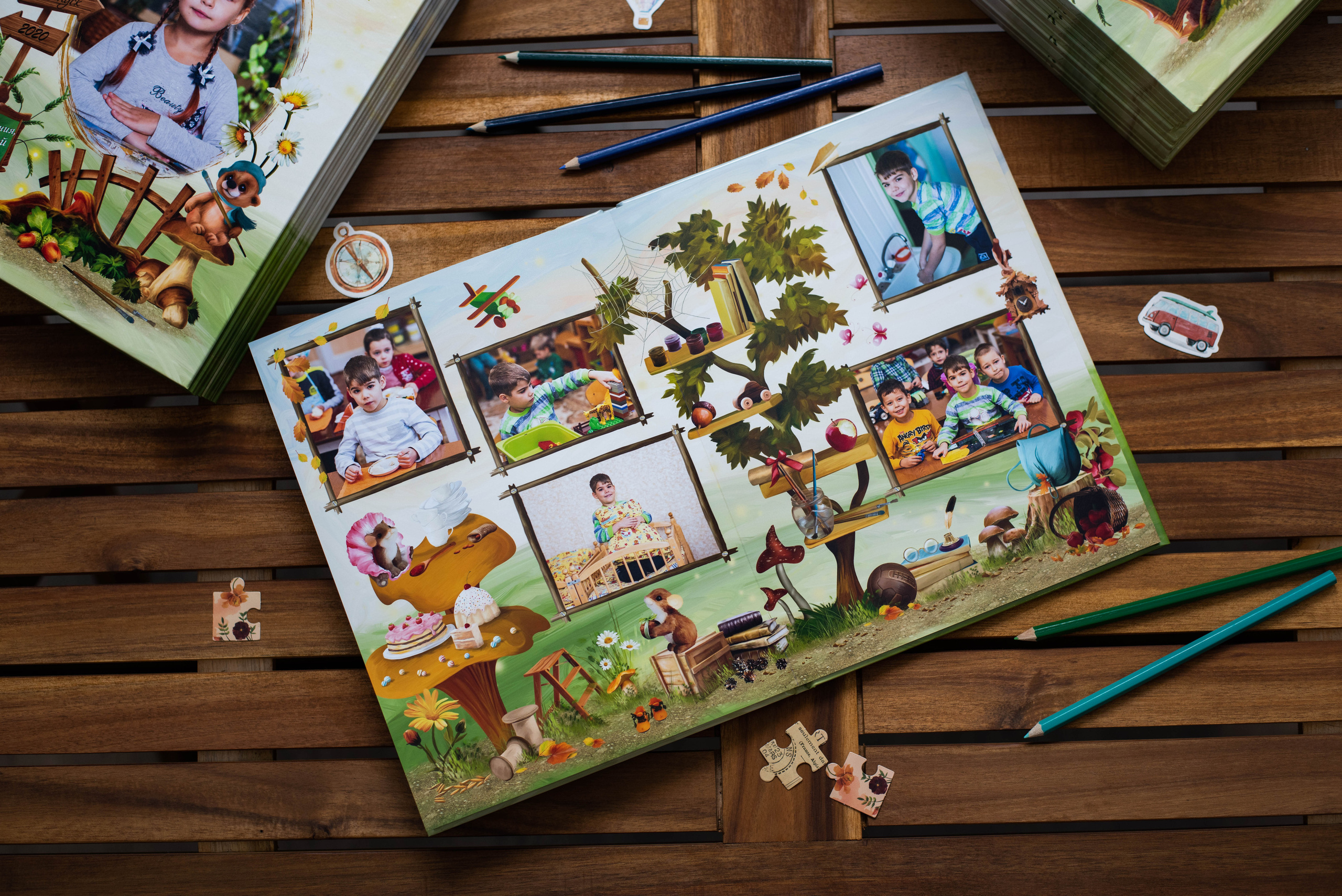 Альбом на 5 разворотов. Выпускные альбомы в Подольске Москве и МО