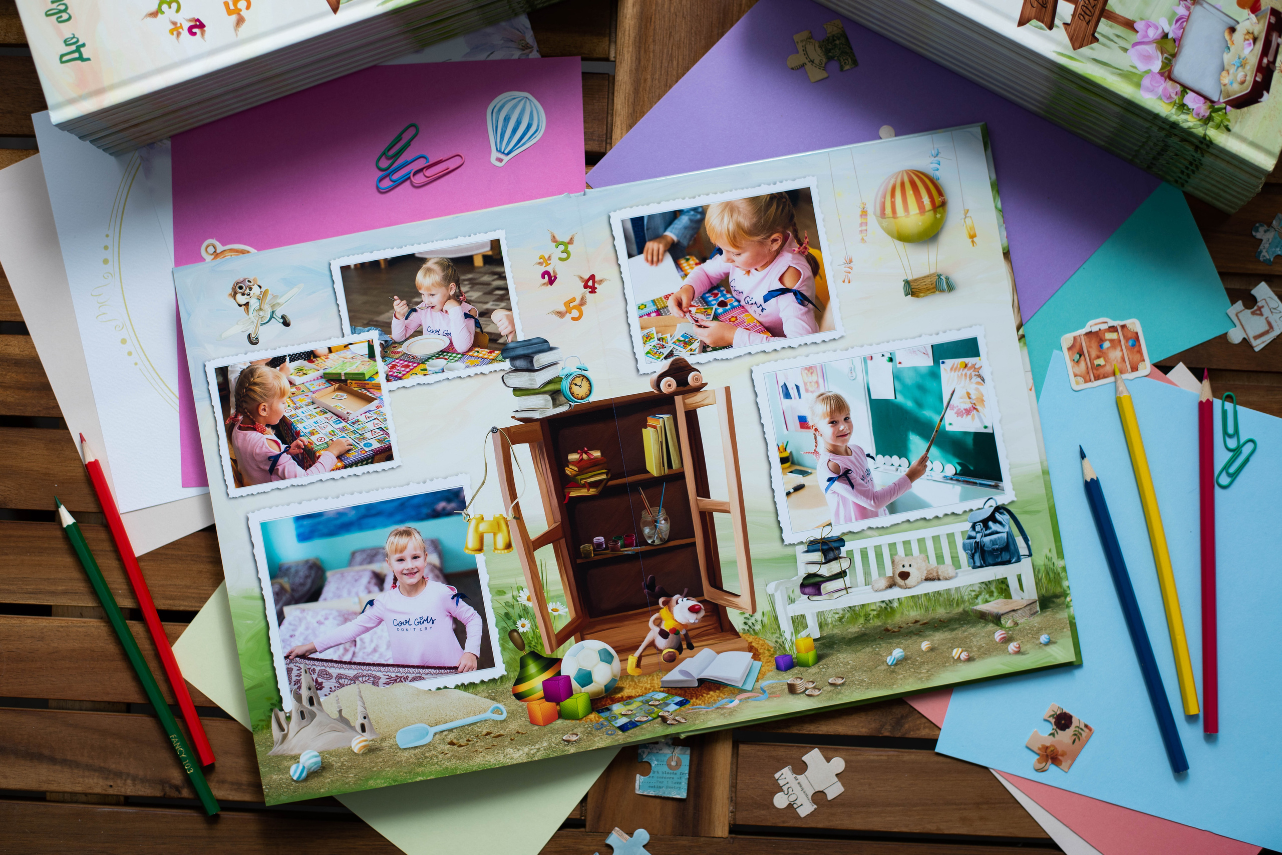 Альбом на 5 разворотов. Выпускные альбомы в Подольске Москве и МО