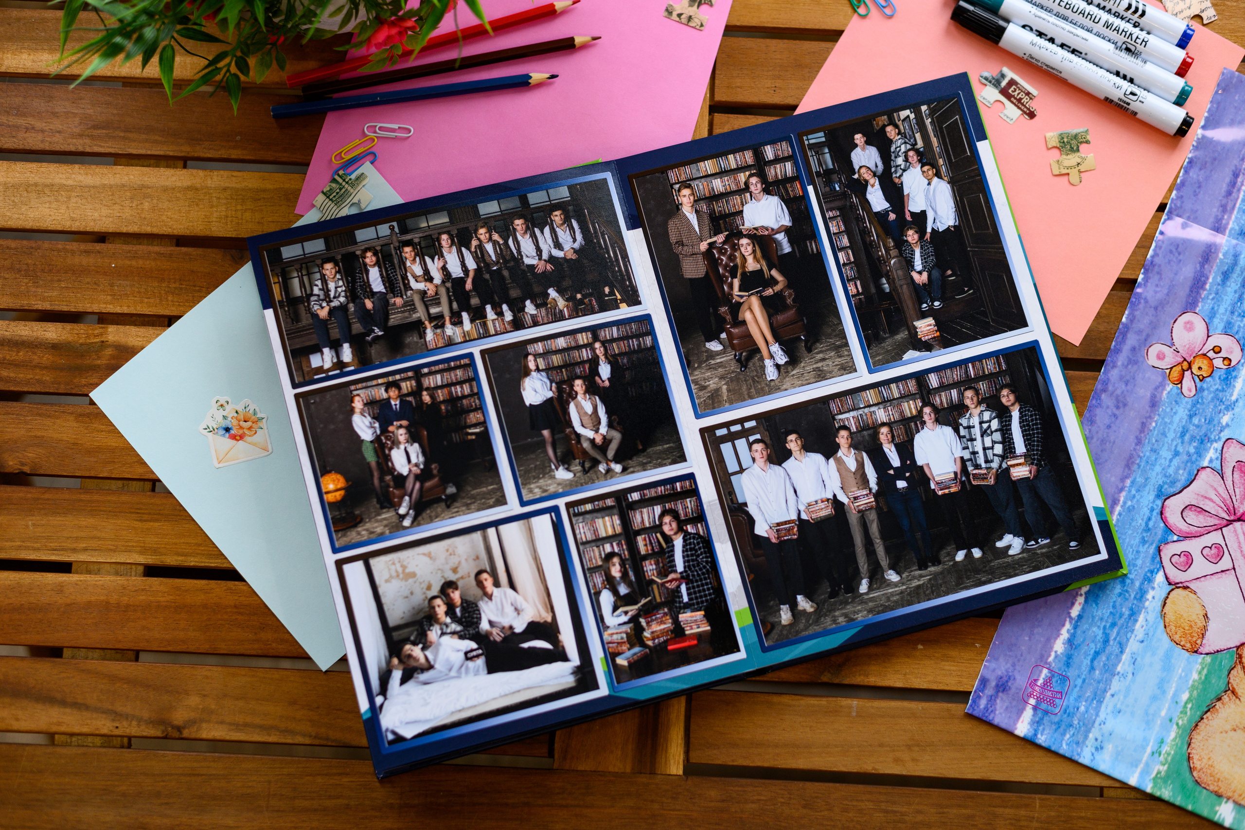 СШ Синий. Выпускные альбомы в Подольске Москве и МО