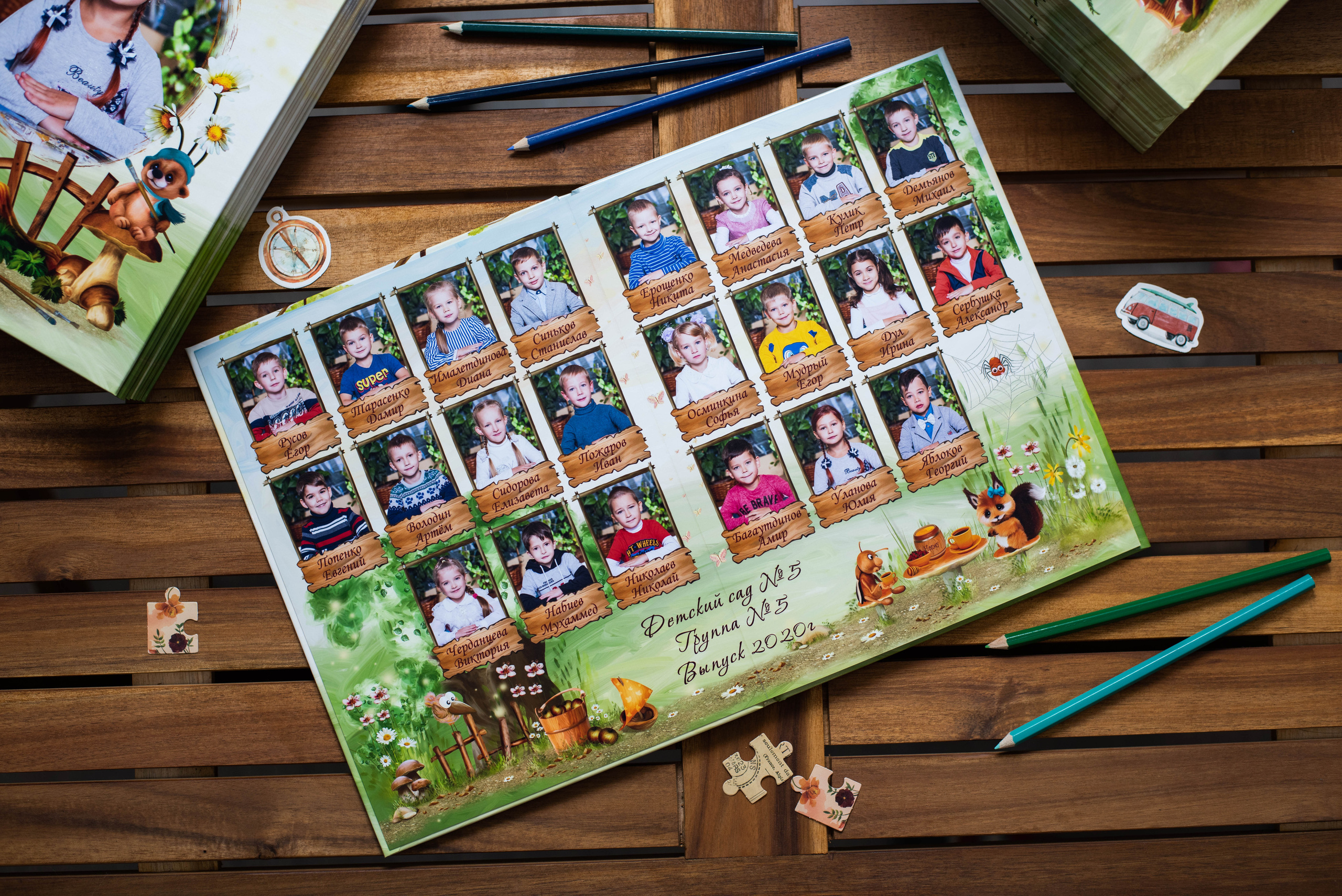 Альбом на 5 разворотов. Выпускные альбомы в Подольске Москве и МО