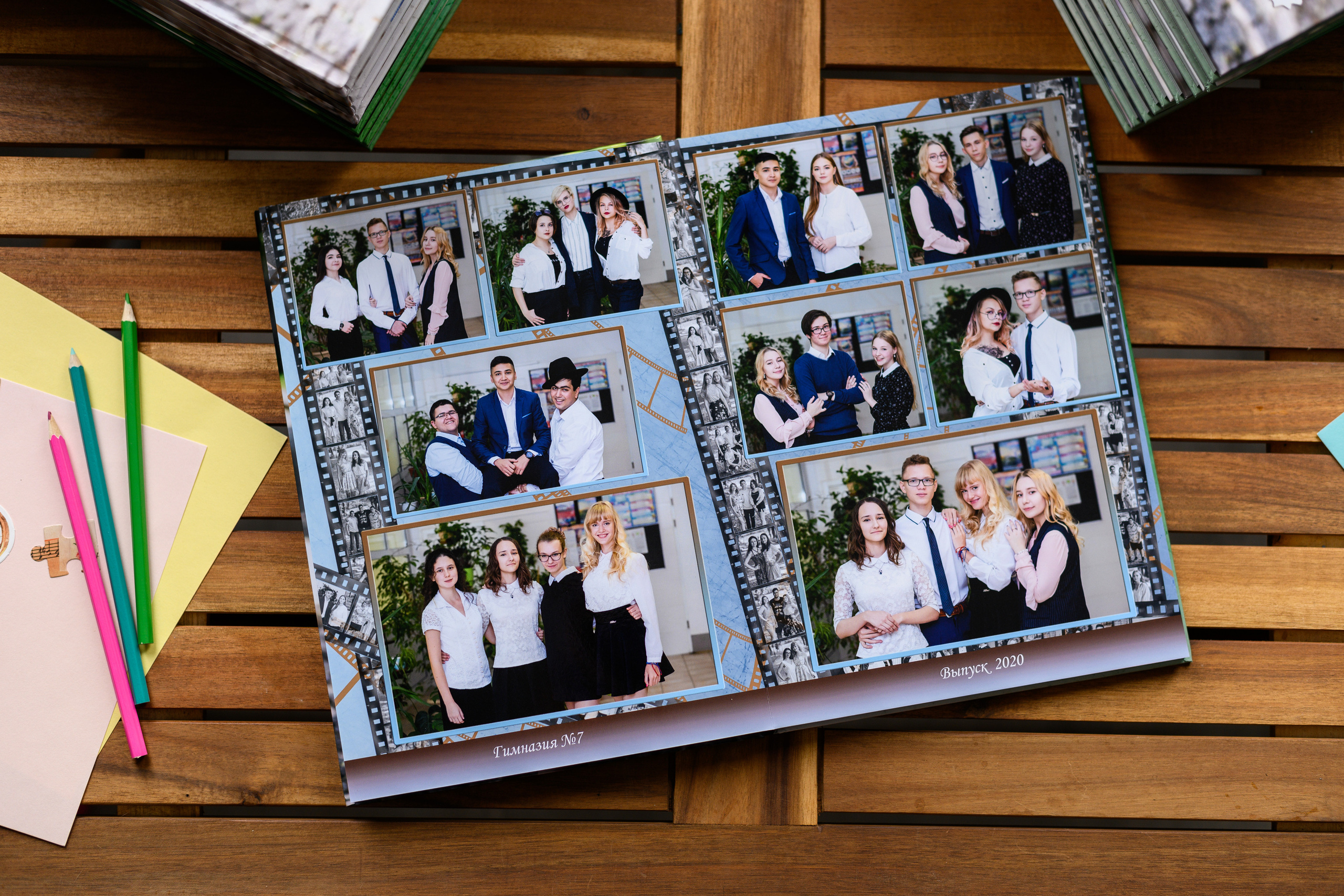 СШ фото пленка. Выпускные альбомы в Подольске Москве и МО