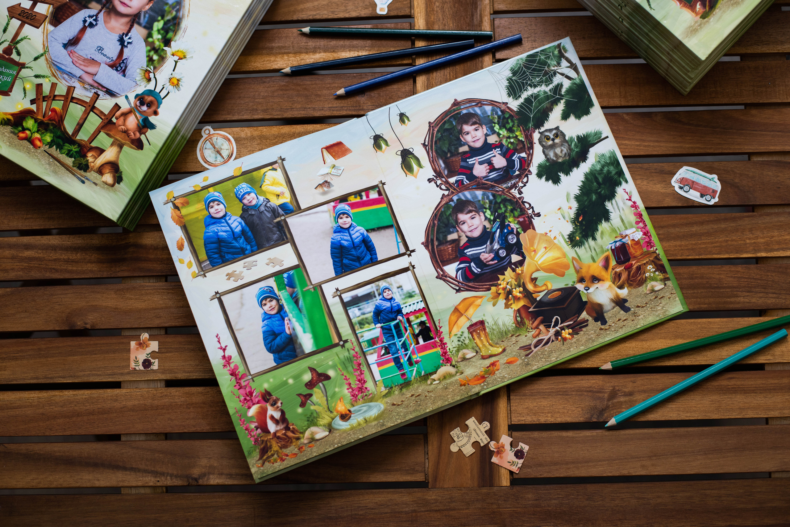 Альбом на 5 разворотов. Выпускные альбомы в Подольске Москве и МО