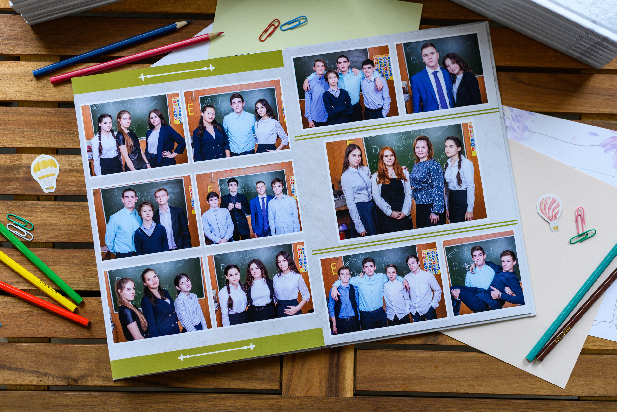 СШ Серый. Выпускные альбомы в Подольске Москве и МО