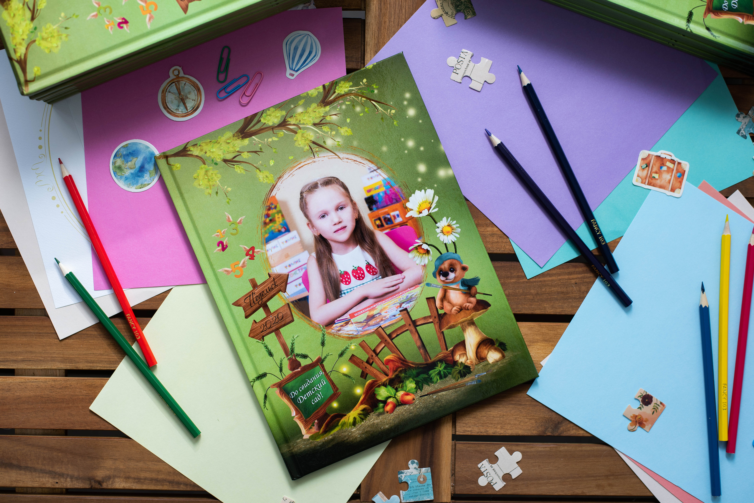 Альбом на 5 разворотов. Выпускные альбомы в Подольске Москве и МО