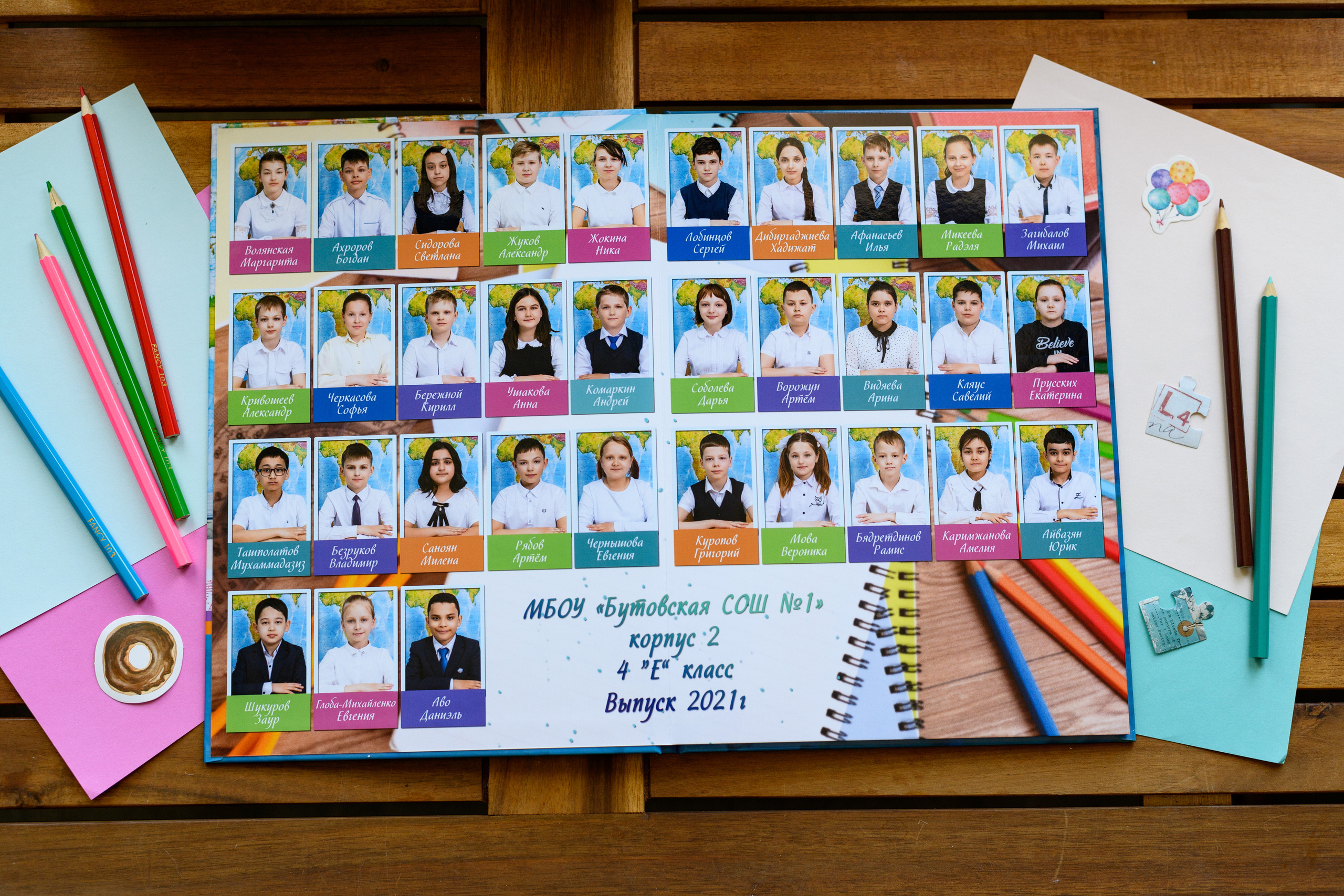 НШ Яркий. Выпускные альбомы в Подольске Москве и МО