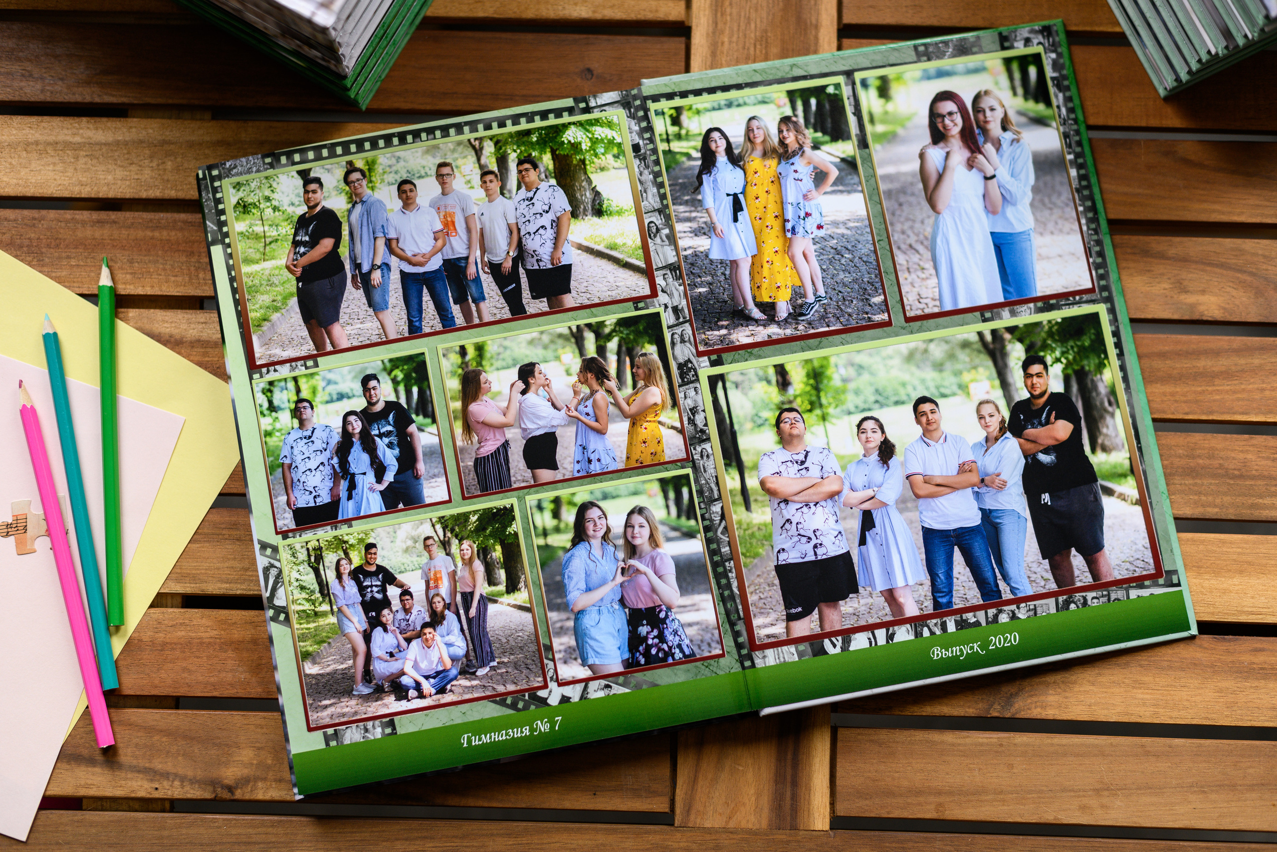 СШ фото пленка. Выпускные альбомы в Подольске Москве и МО
