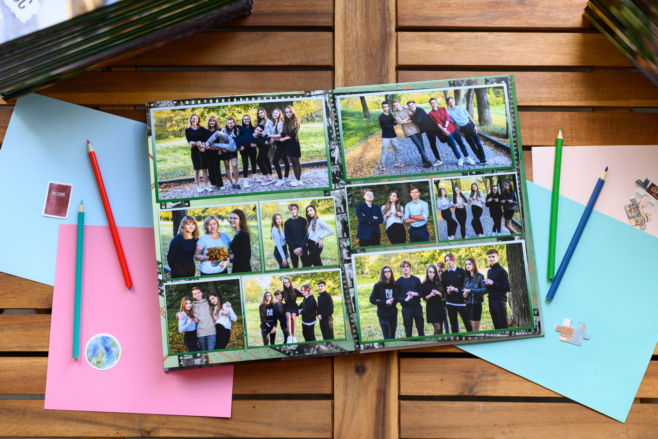 СШ фото пленка. Выпускные альбомы в Подольске Москве и МО