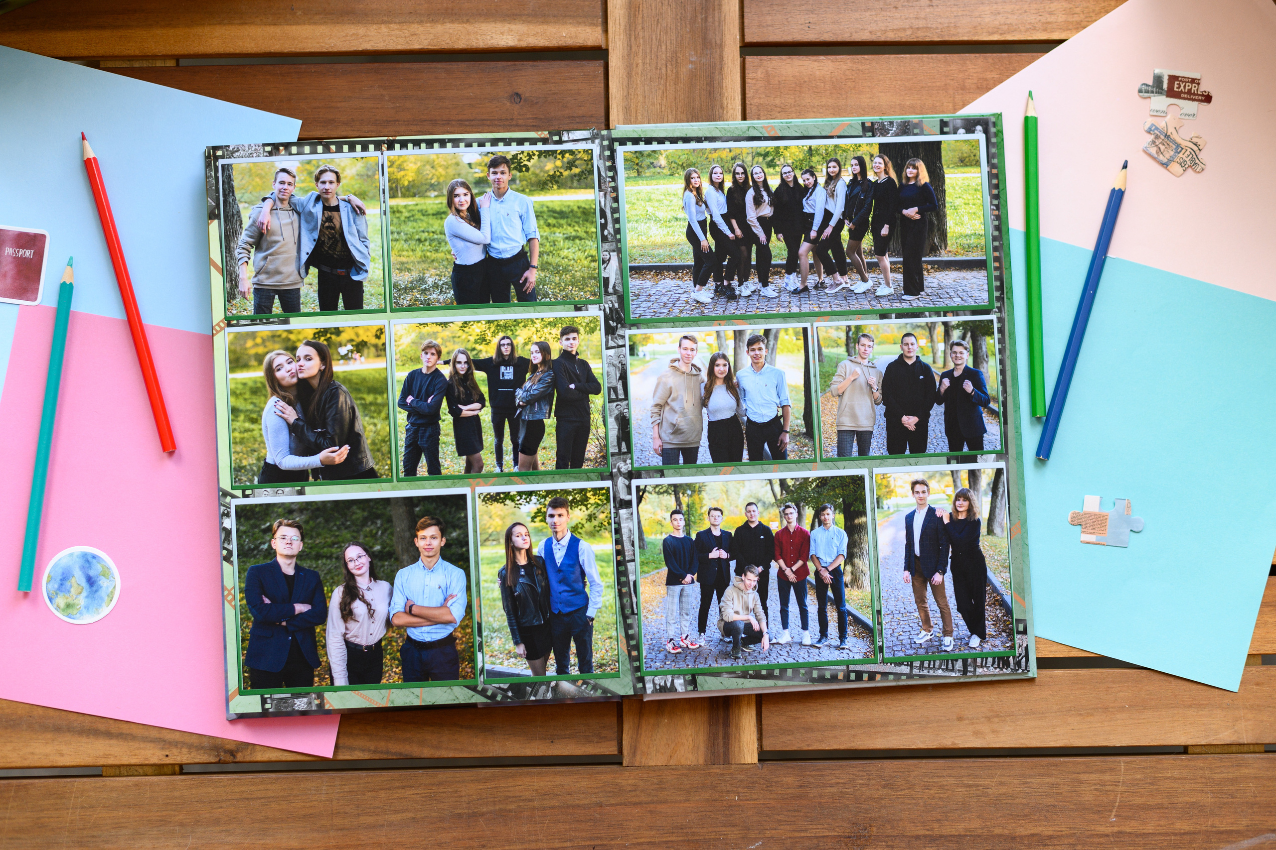 СШ фото пленка. Выпускные альбомы в Подольске Москве и МО