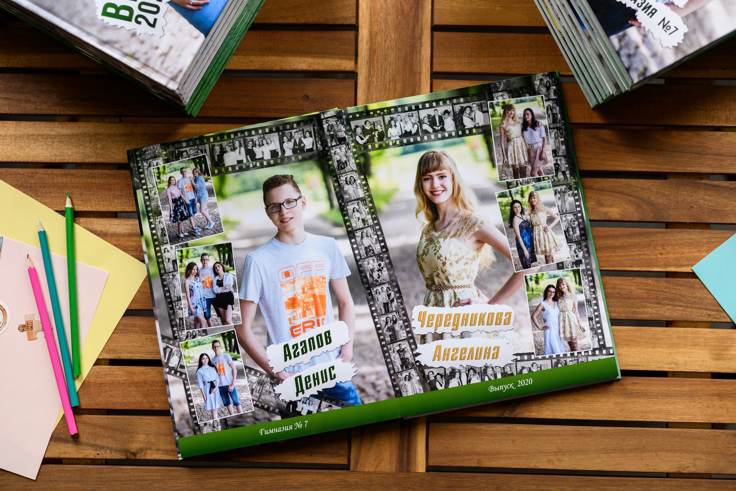 СШ фото пленка. Выпускные альбомы в Подольске Москве и МО