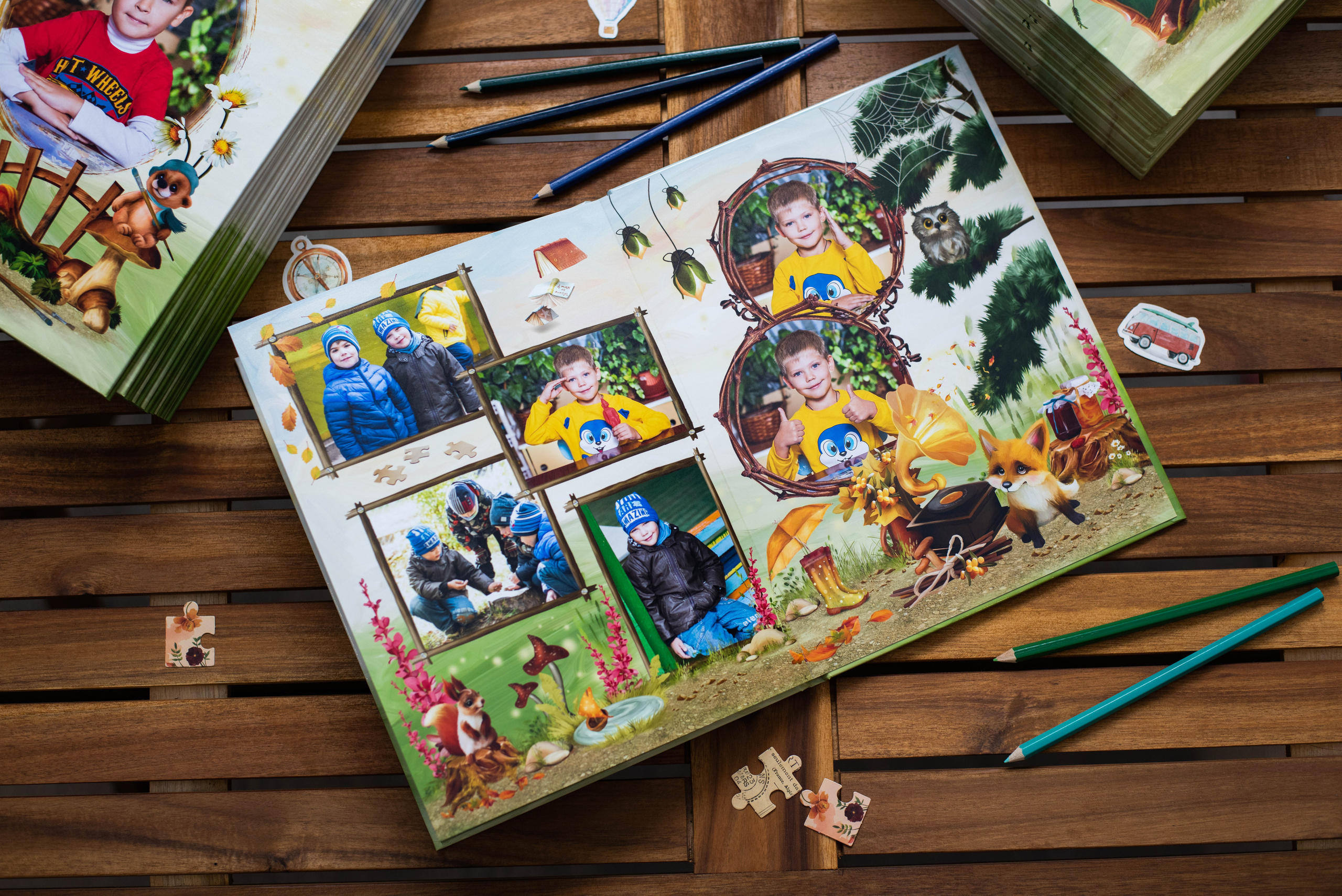 Альбом на 5 разворотов. Выпускные альбомы в Подольске Москве и МО