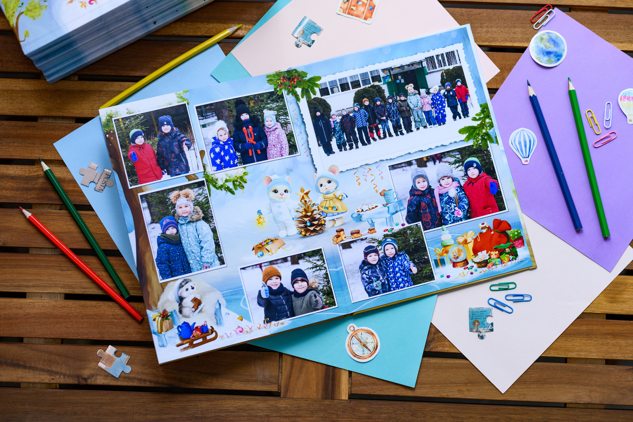 ДС ЛеснойЗимний. Выпускные альбомы в Подольске Москве и МО