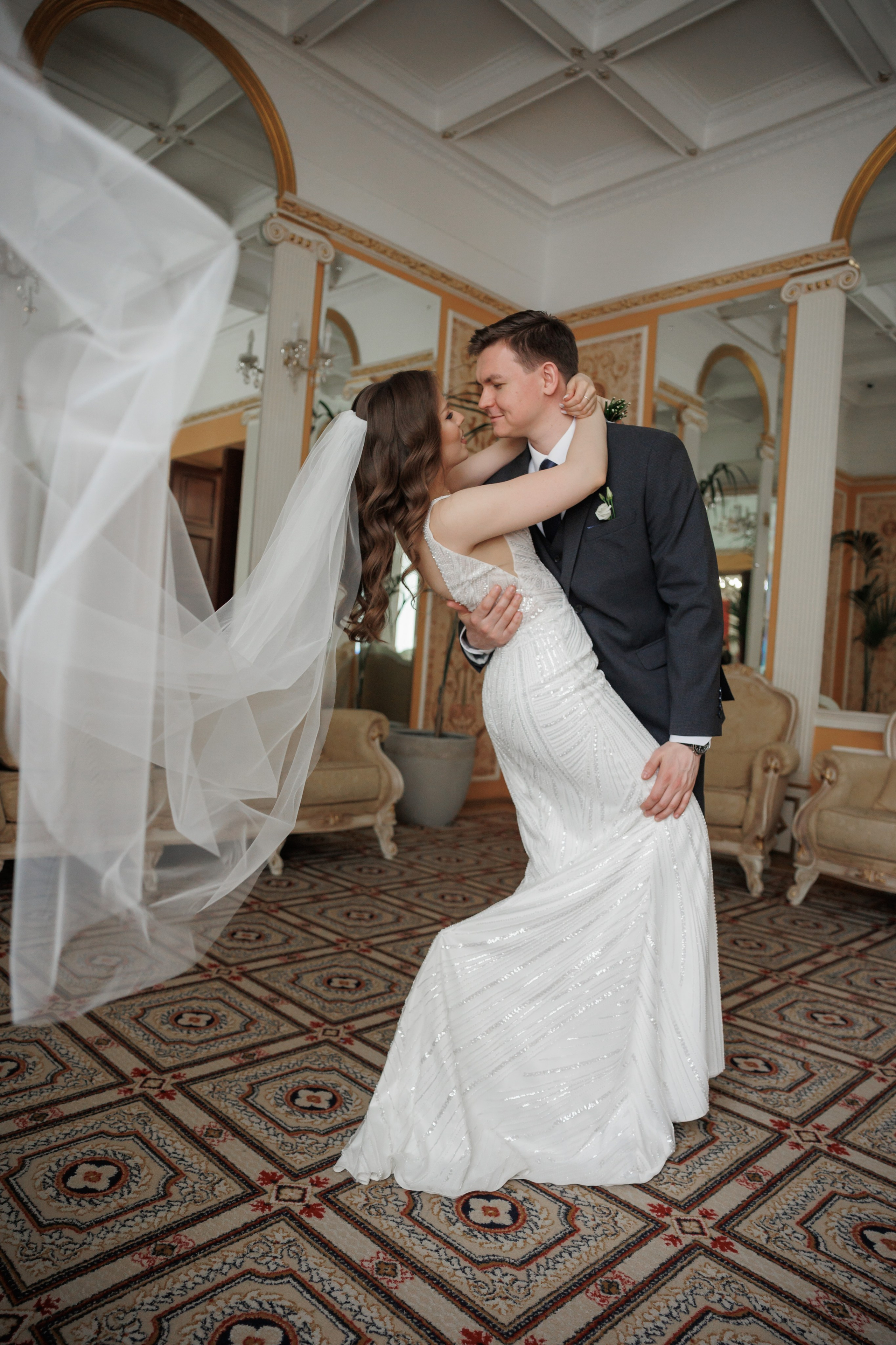 Даша и Дима, Грибоедовский ЗАГС. Свадебный и репортажный фотограф (Москва, Королев и другие)