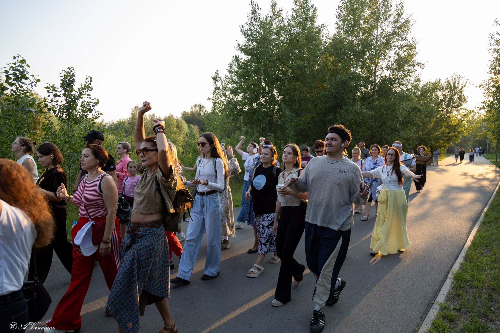 Танцевальная прогулка. Омск. 22.07.2026