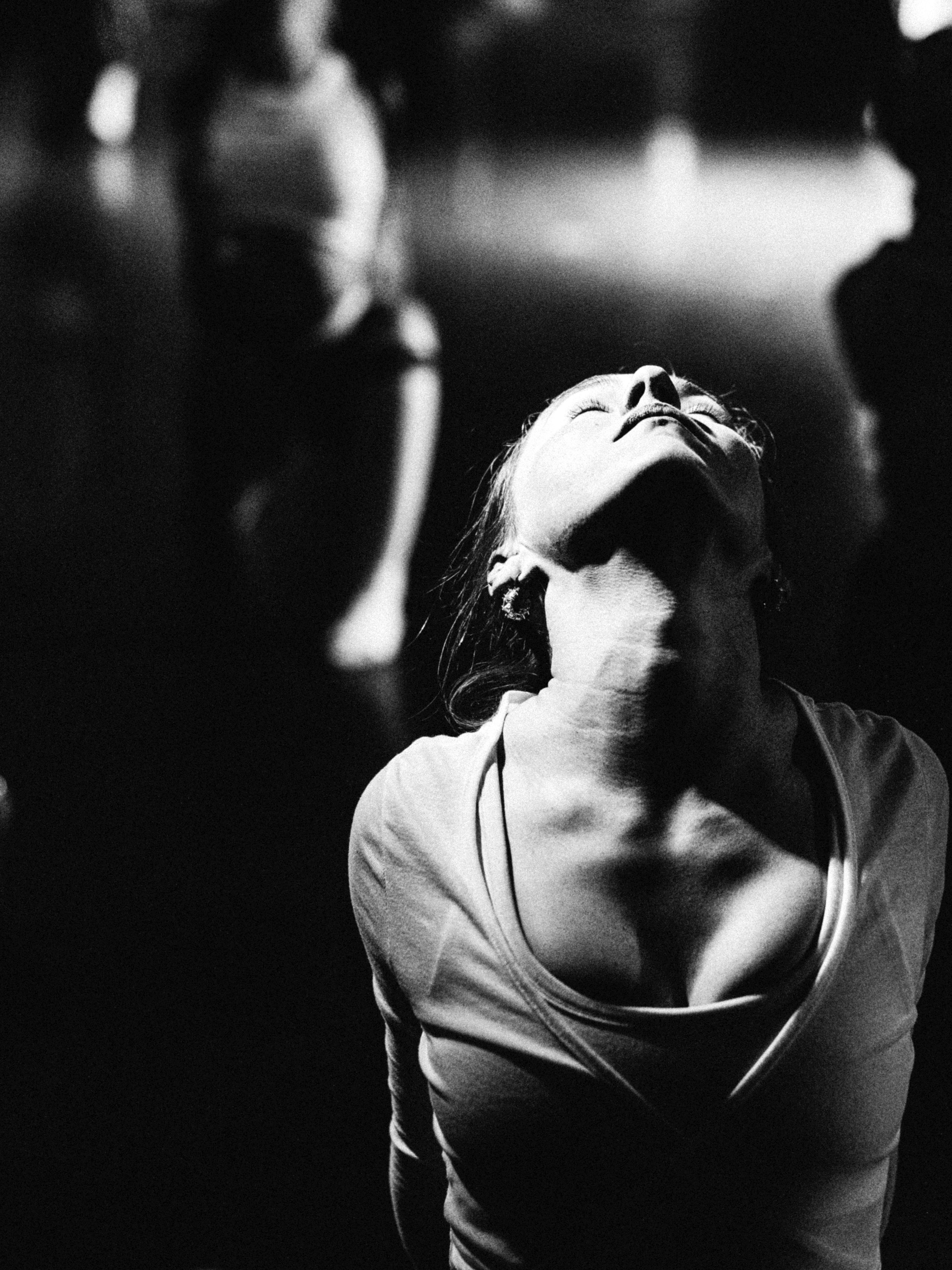 Professional. Portrait and backstage photographer Nina Crane