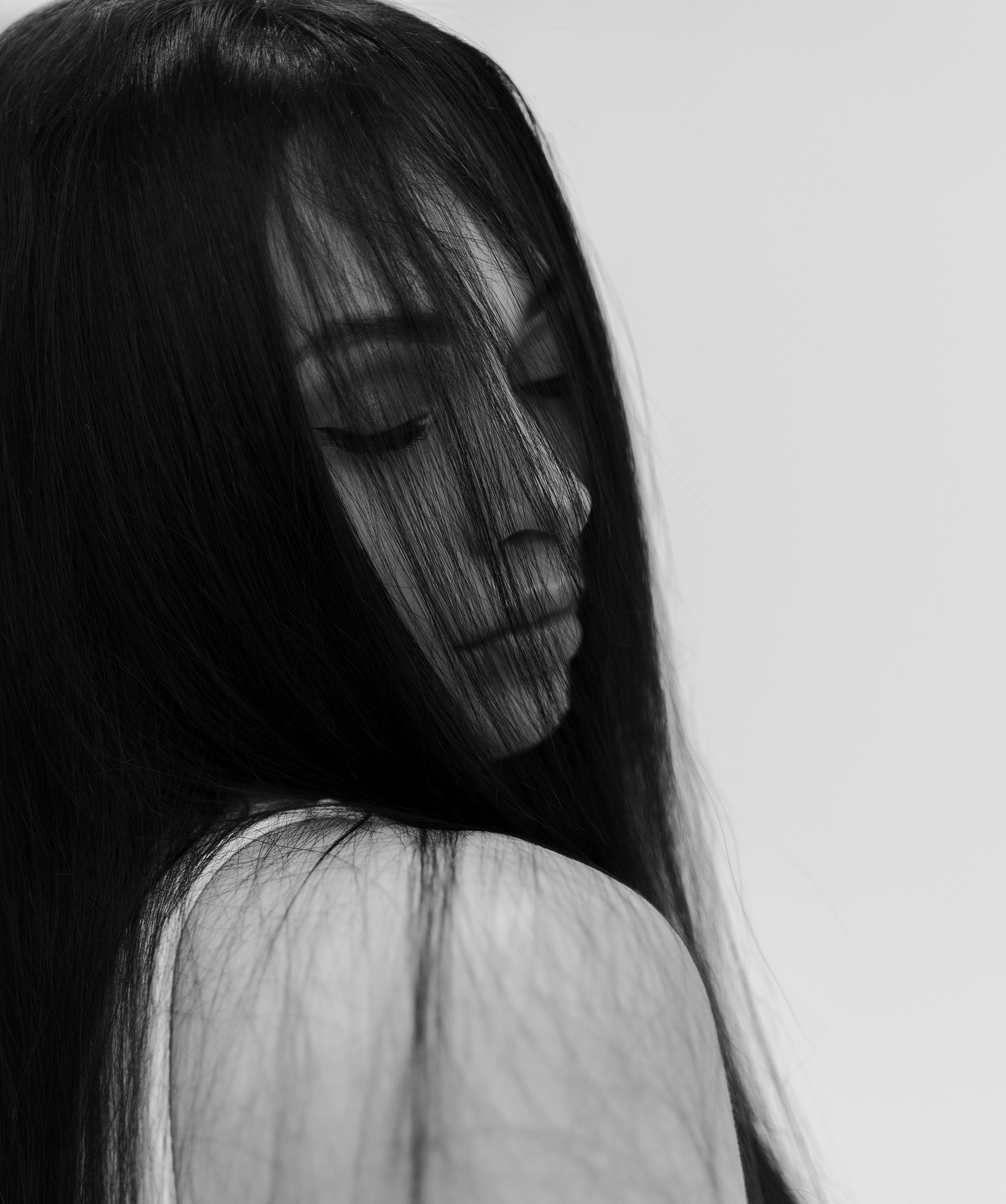 Фотосессия красивой девушки