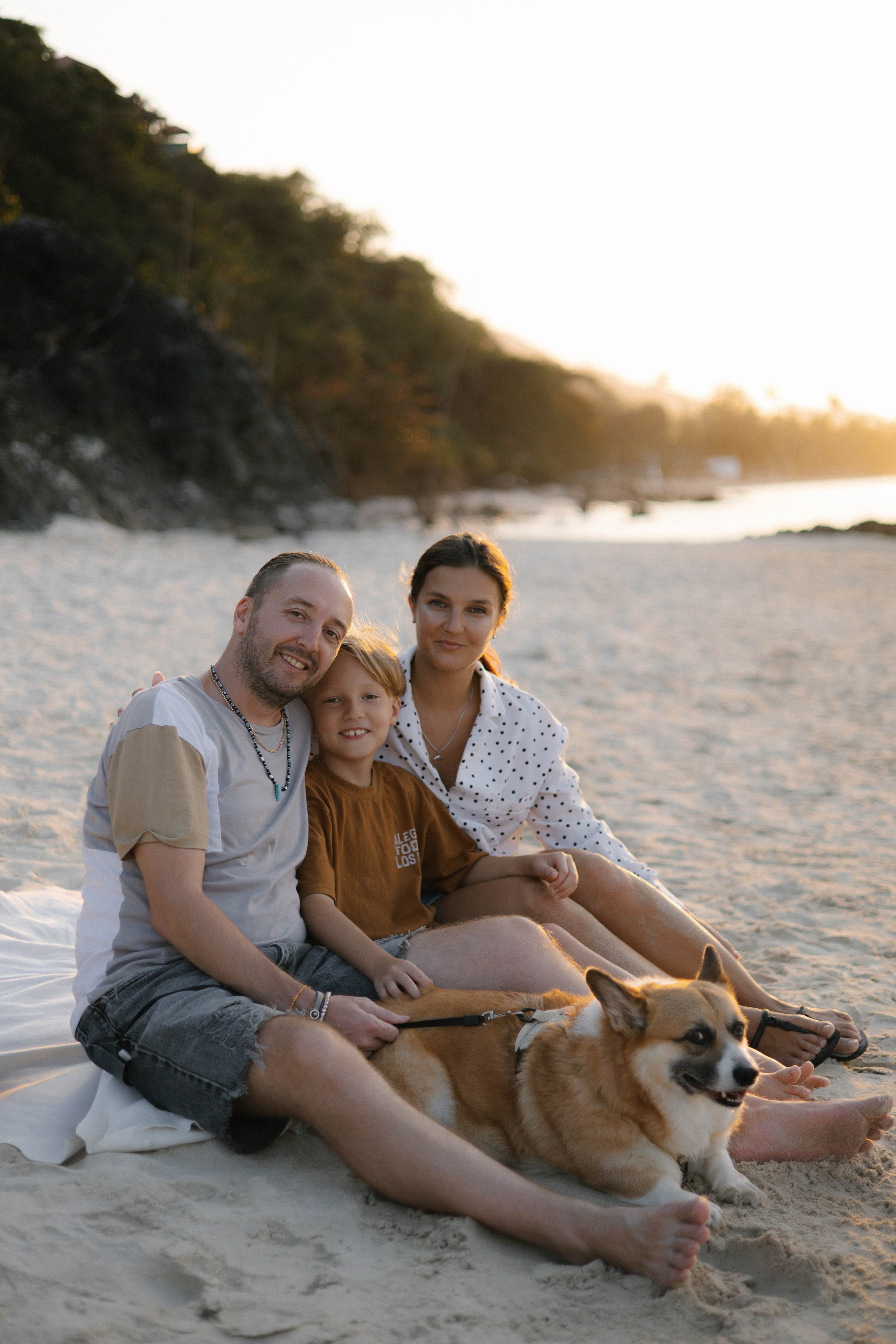 Алиса с семьей / Самуи. Семейный и детский фотограф в Москве Анастасия Каипова