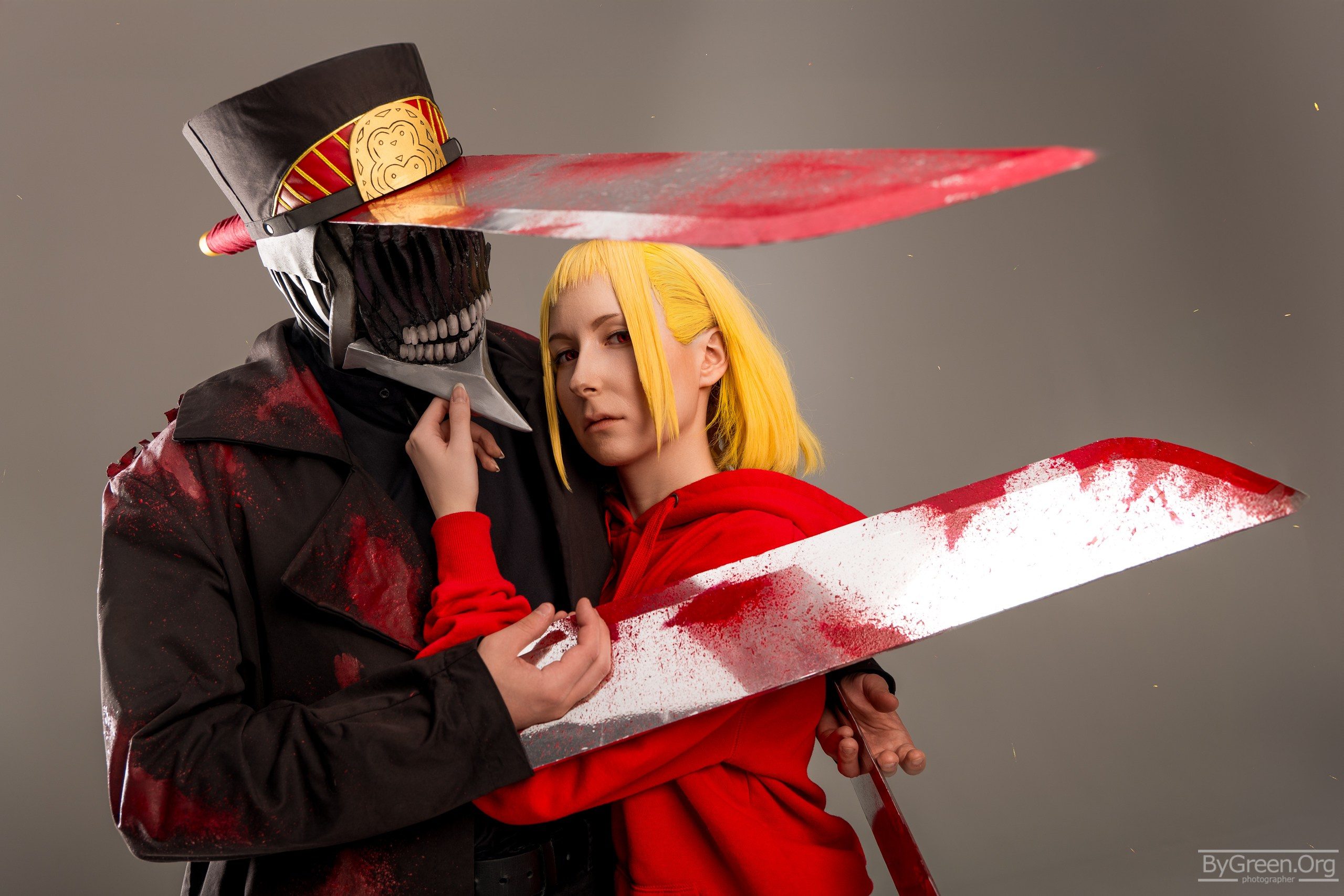 KatanaMan ChainsawMan Sawatari Cosplay CSM Anime Manga DevilHunter