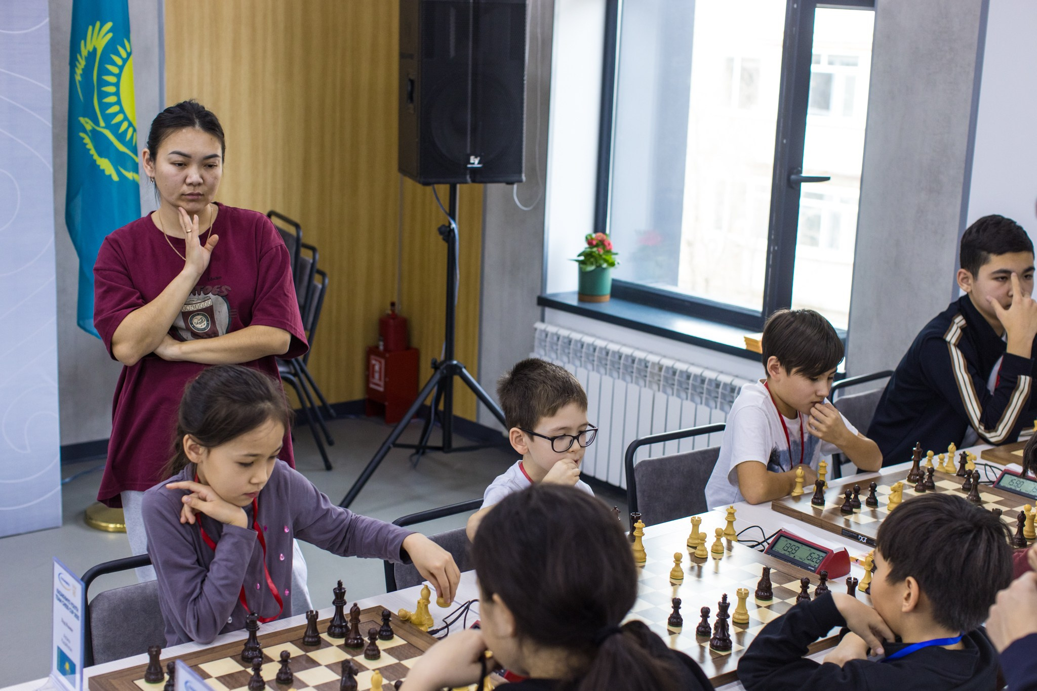 2025.02.02 KAZAKHMYS Youth Team Chess CUP 2025 — Day2_rapid. Фотограф Анна Штурман (репортажная съёмка любых событий и мероприятий) Anna Shtourman photographer