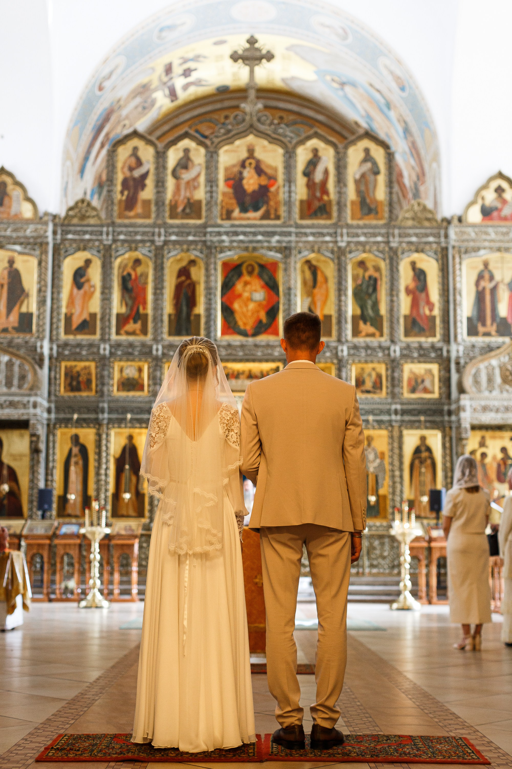 Венчание в храме Живоначальной Троицы на Шаболовке