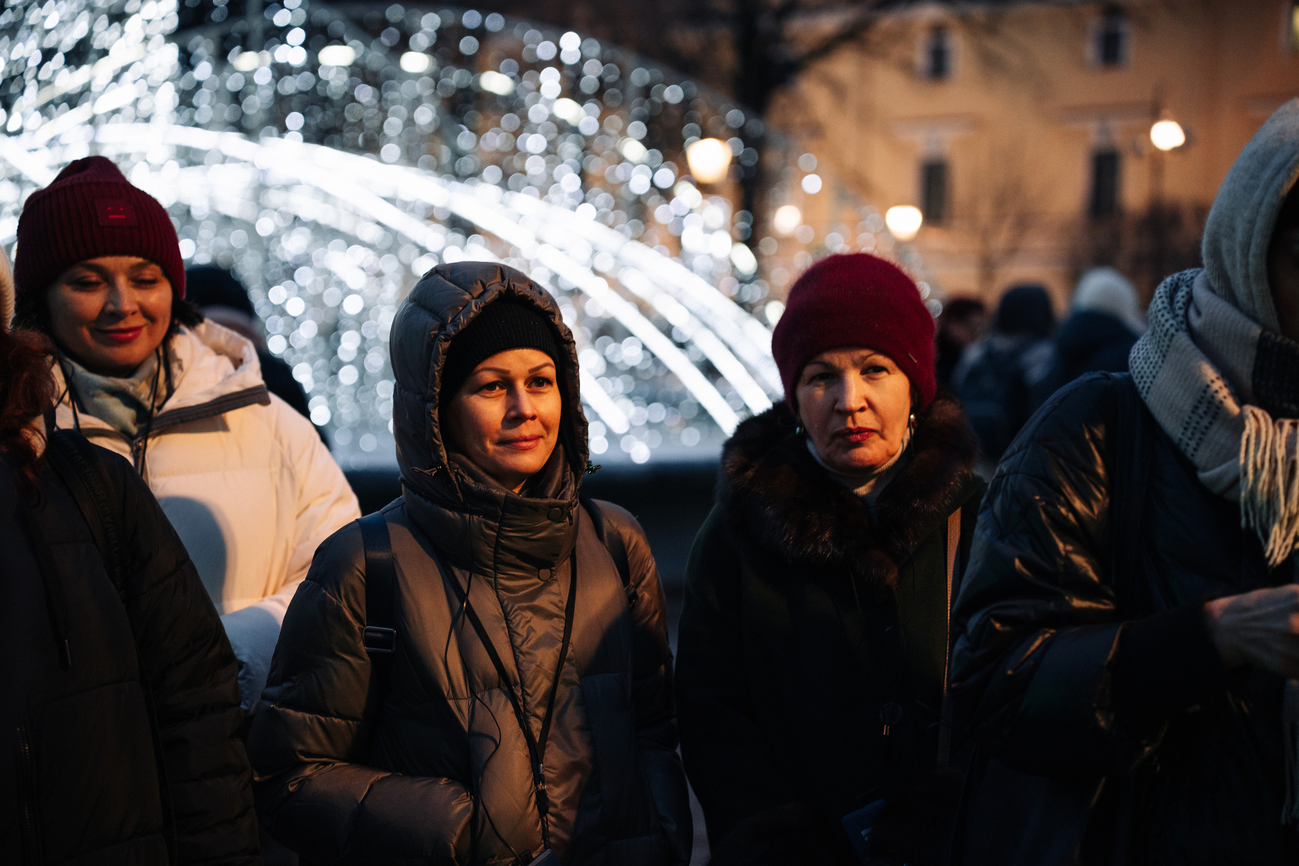 Новогодняя экскурсия. Фотограф Всеволод Емелин