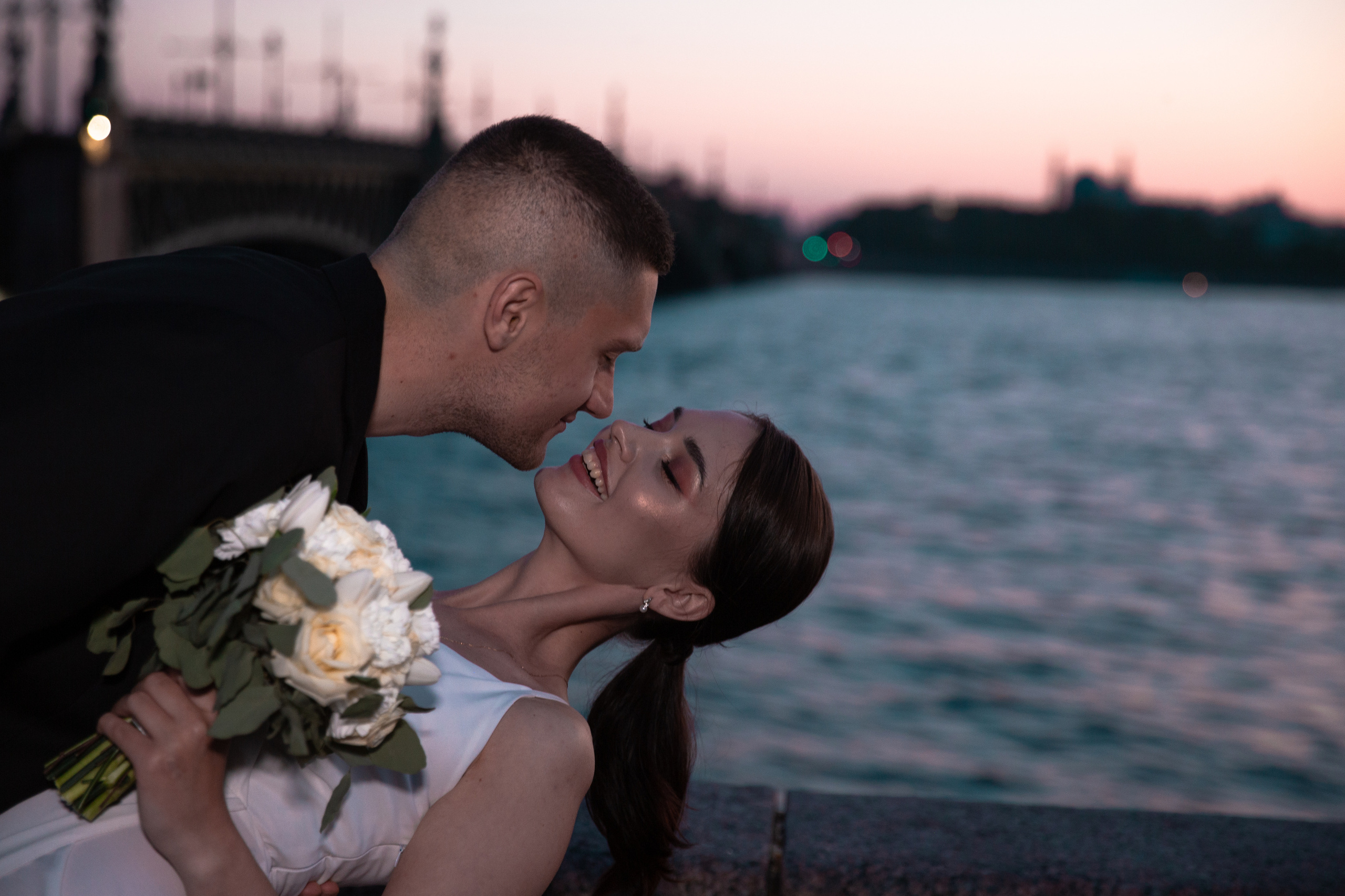 Ночные мосты. Фотограф Всеволод Емелин