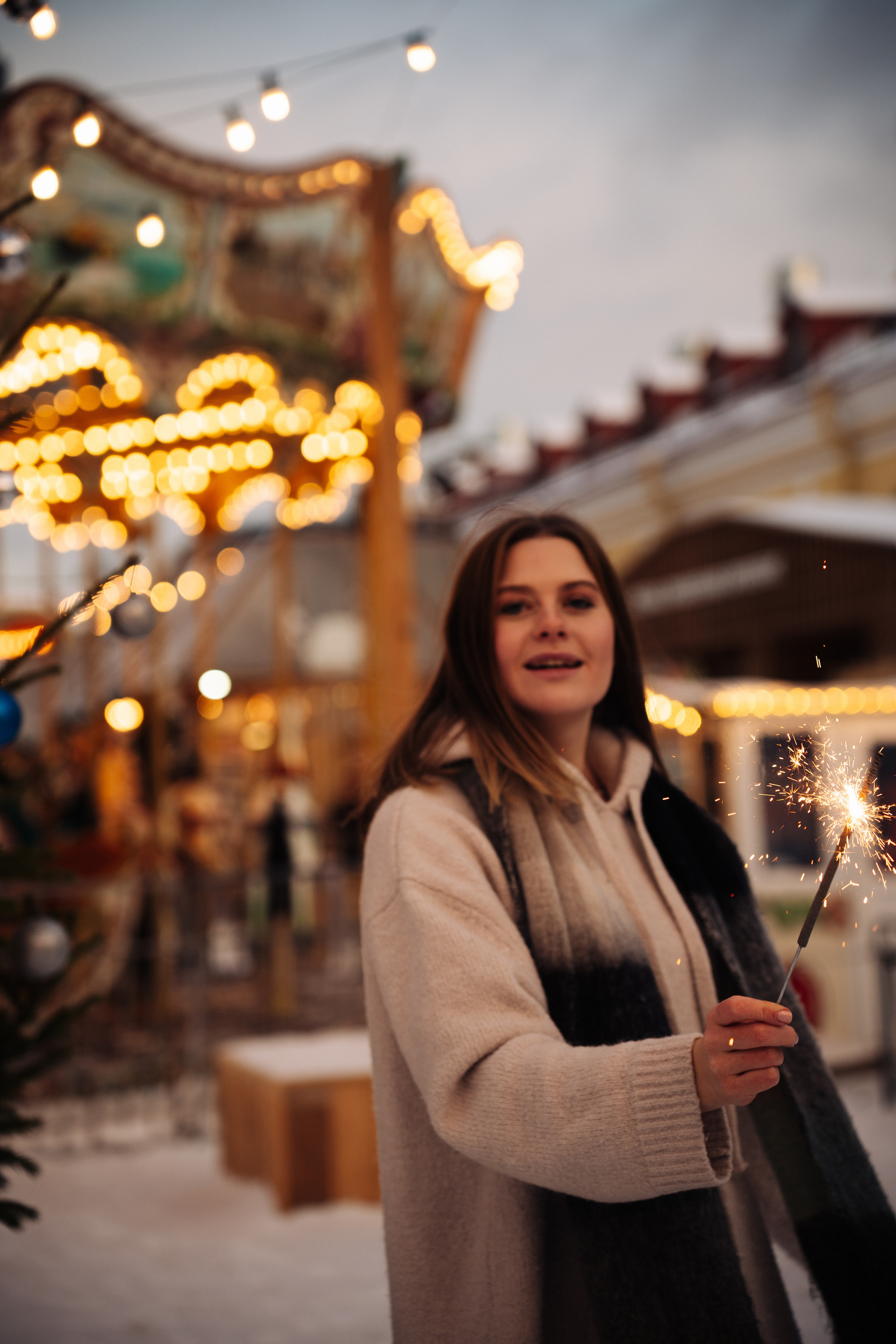Новый год в Никольских. Рита. Фотограф Всеволод Емелин