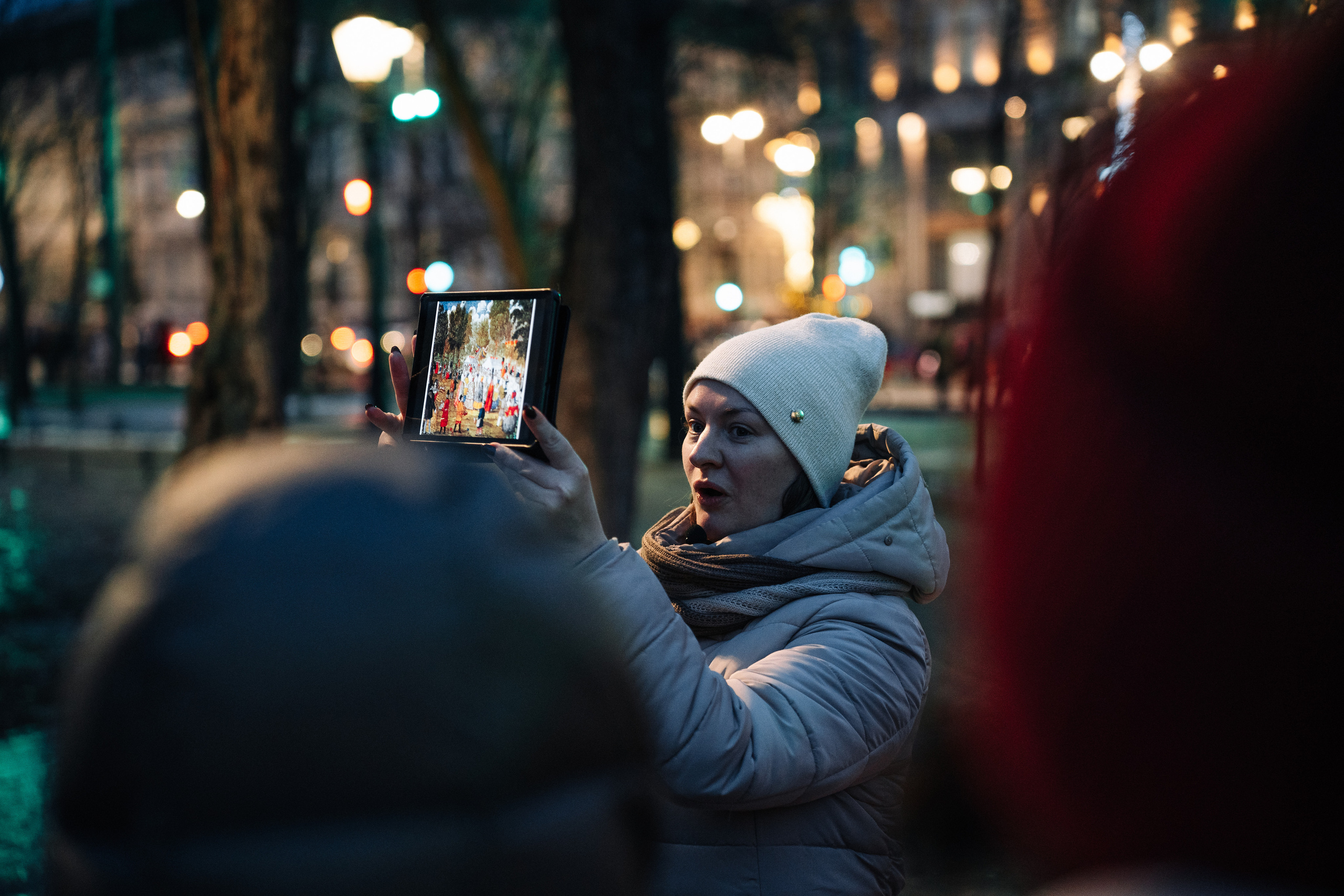 Новогодняя экскурсия. Фотограф Всеволод Емелин