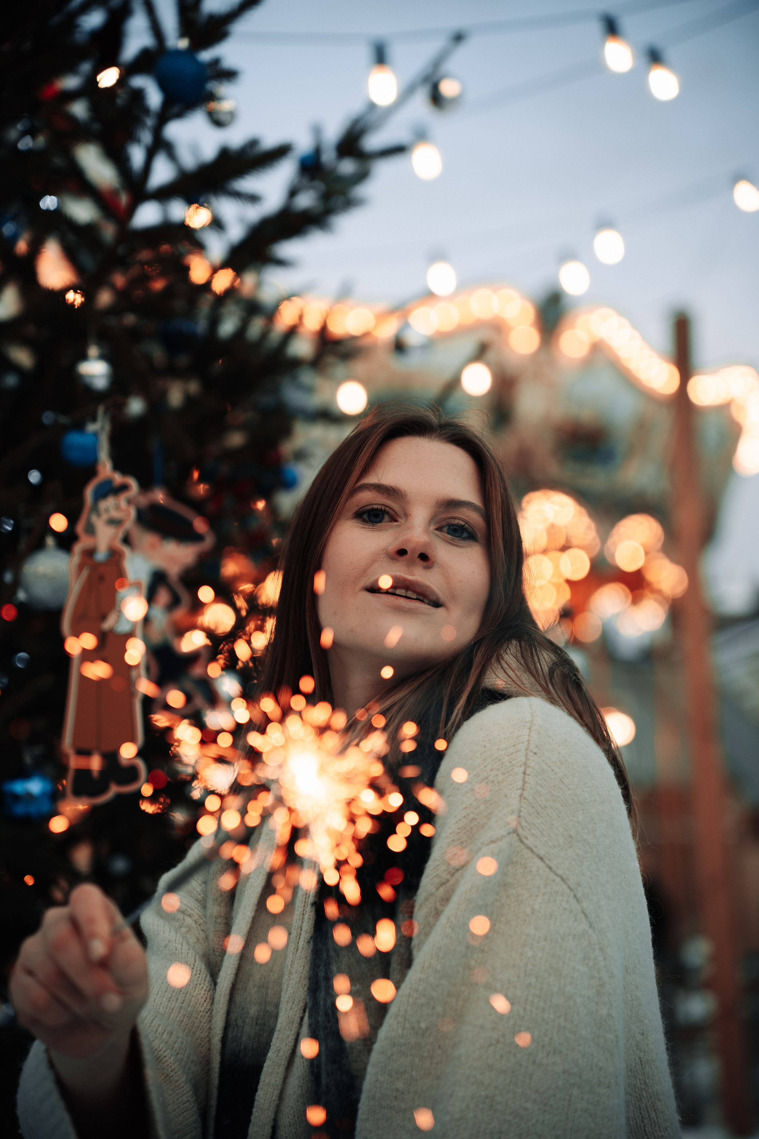 Новый год в Никольских. Рита. Фотограф Всеволод Емелин