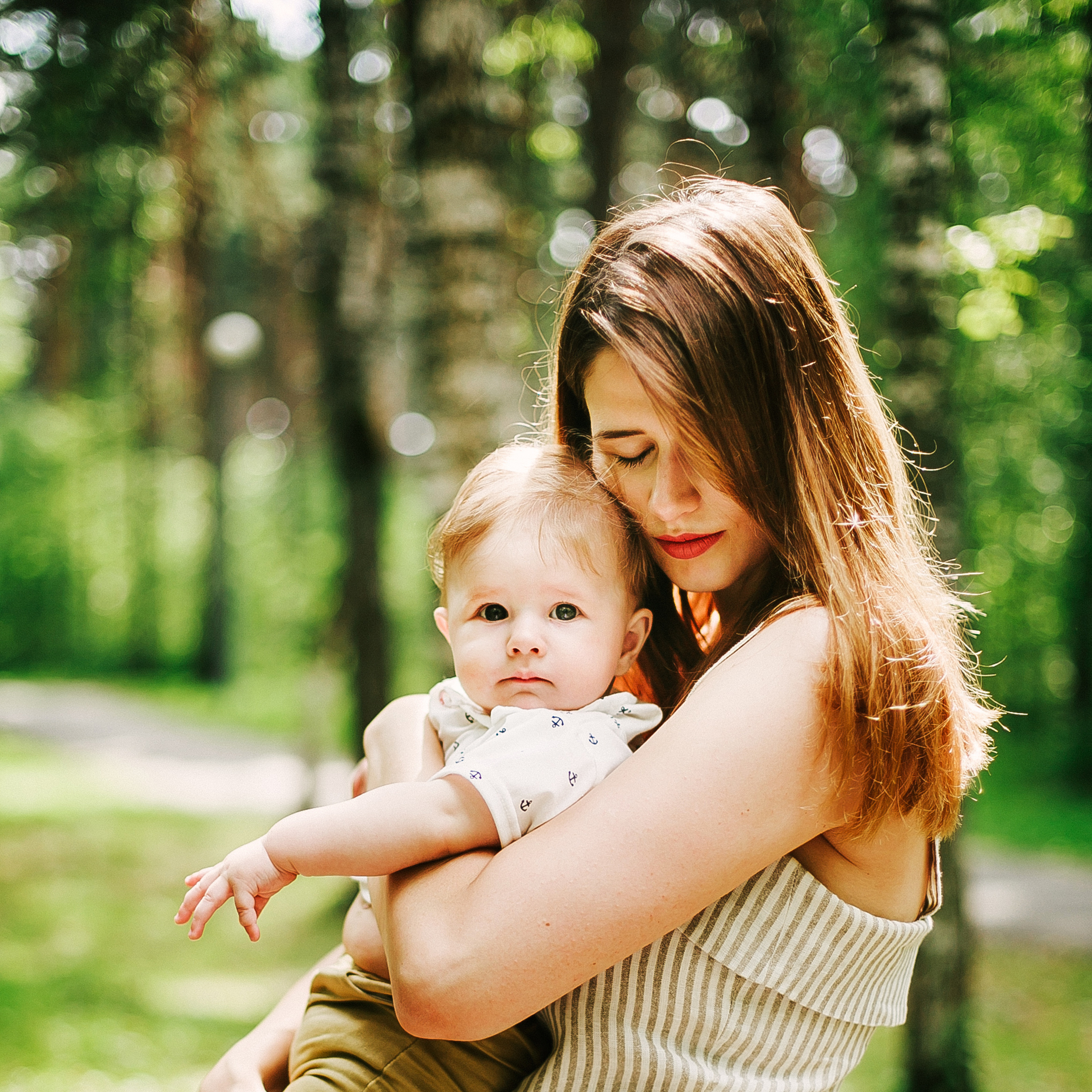 Дёма и родители. Прогулка по Гилевской роще. Фотограф Полина Егорова город Тюмень