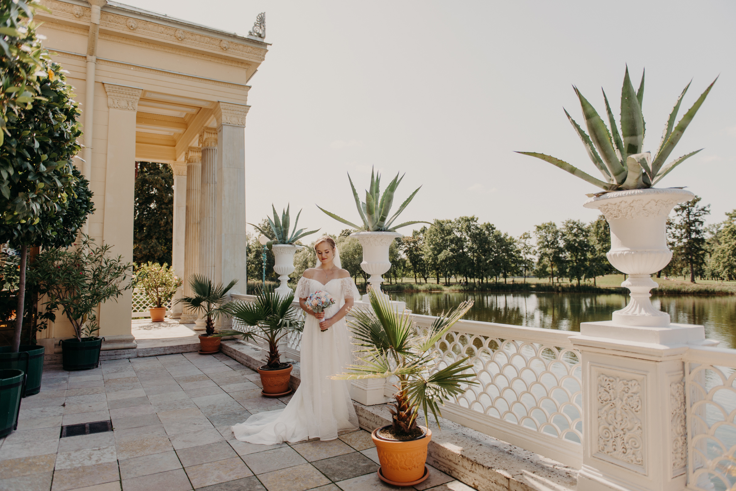 свадебная фотосессия в Царицыном павильоне