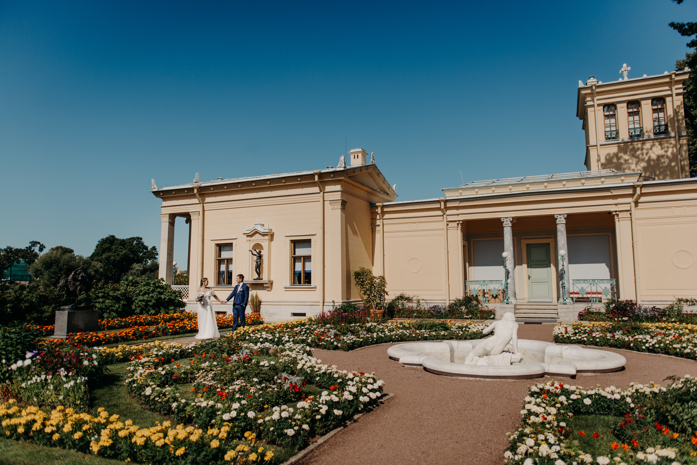 свадебная фотосессия в Царицыном павильоне