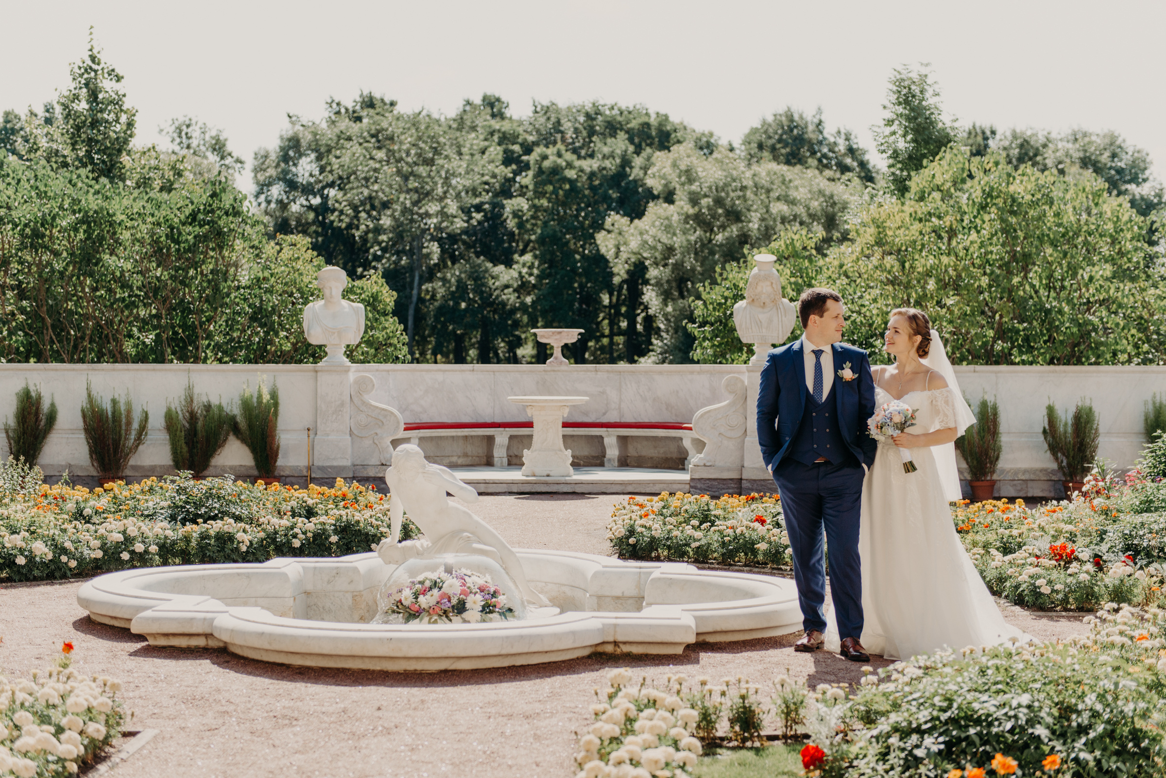 свадебная фотосессия в Царицыном павильоне