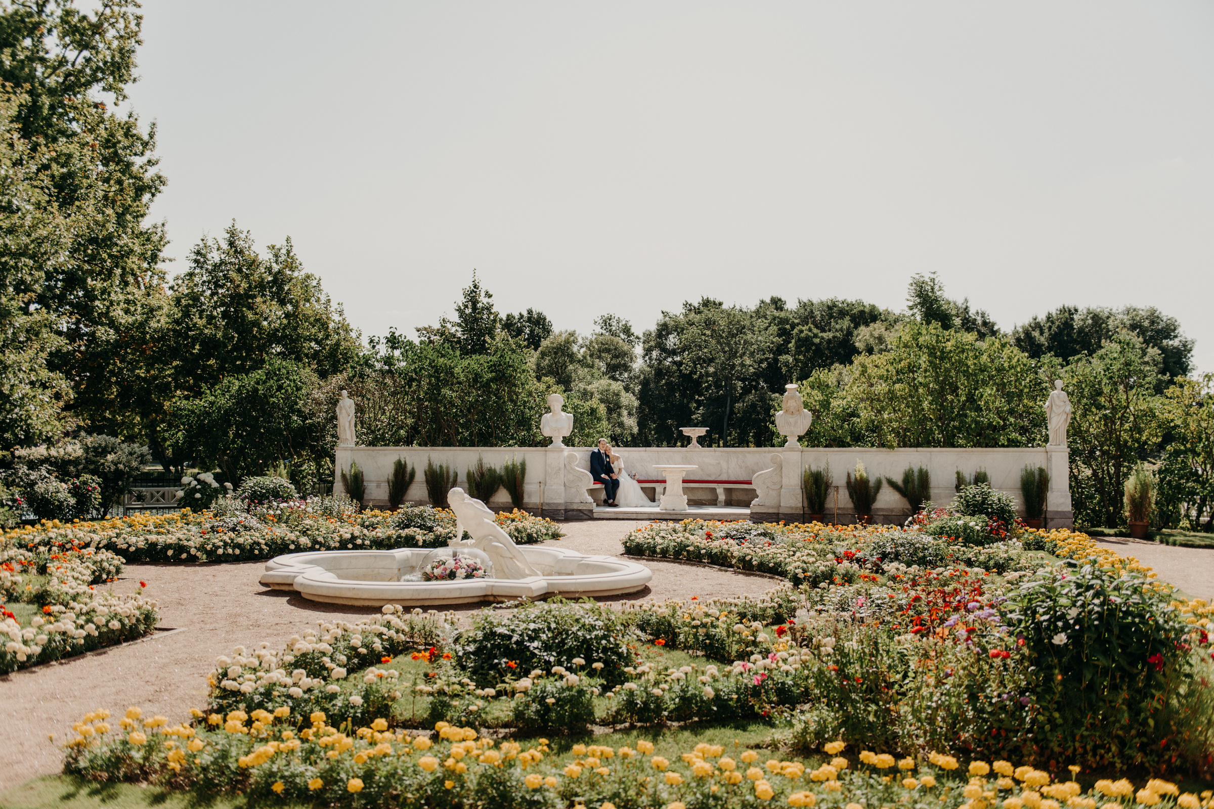 свадебная фотосессия в Царицыном павильоне