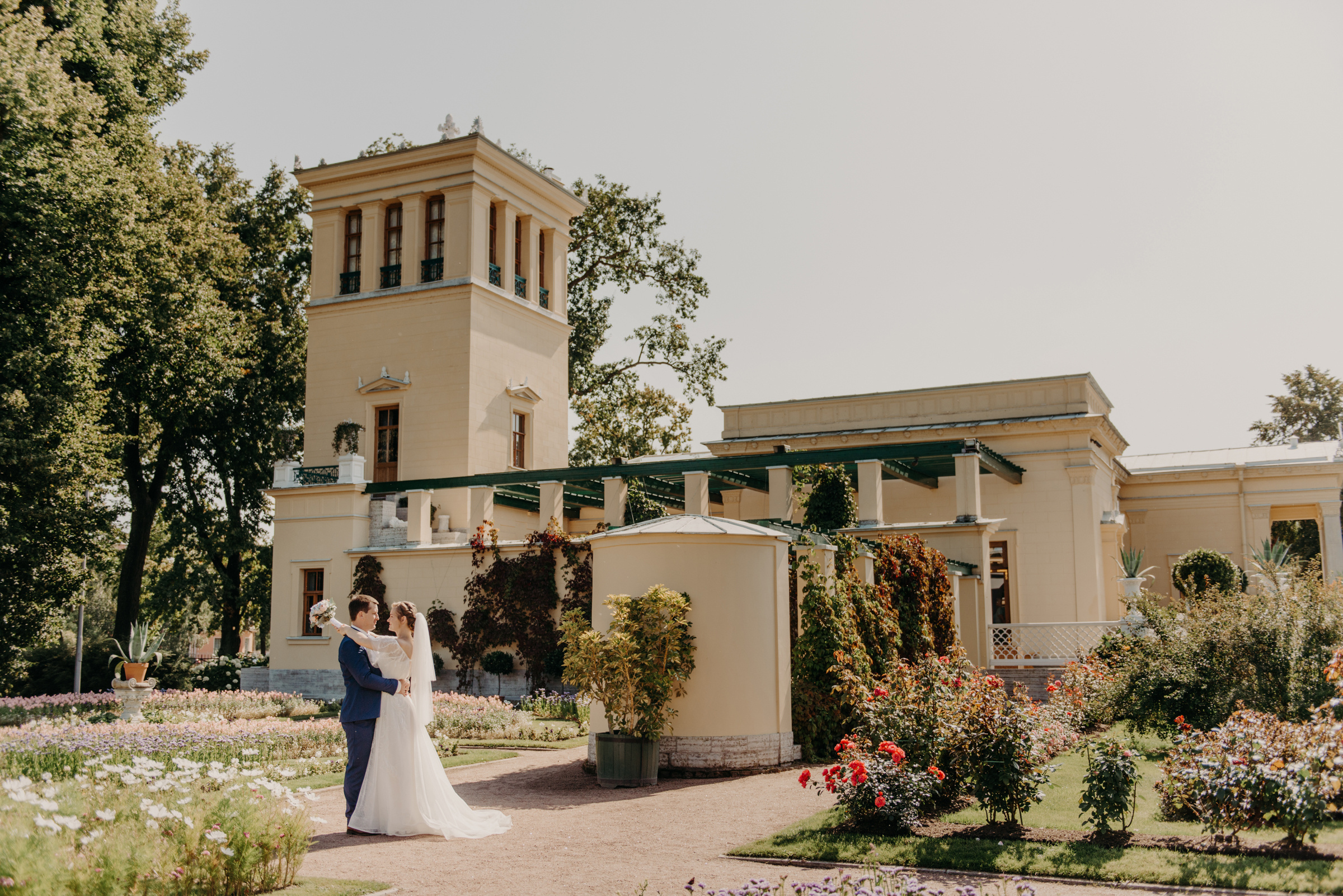 свадебная фотосессия в Царицыном павильоне