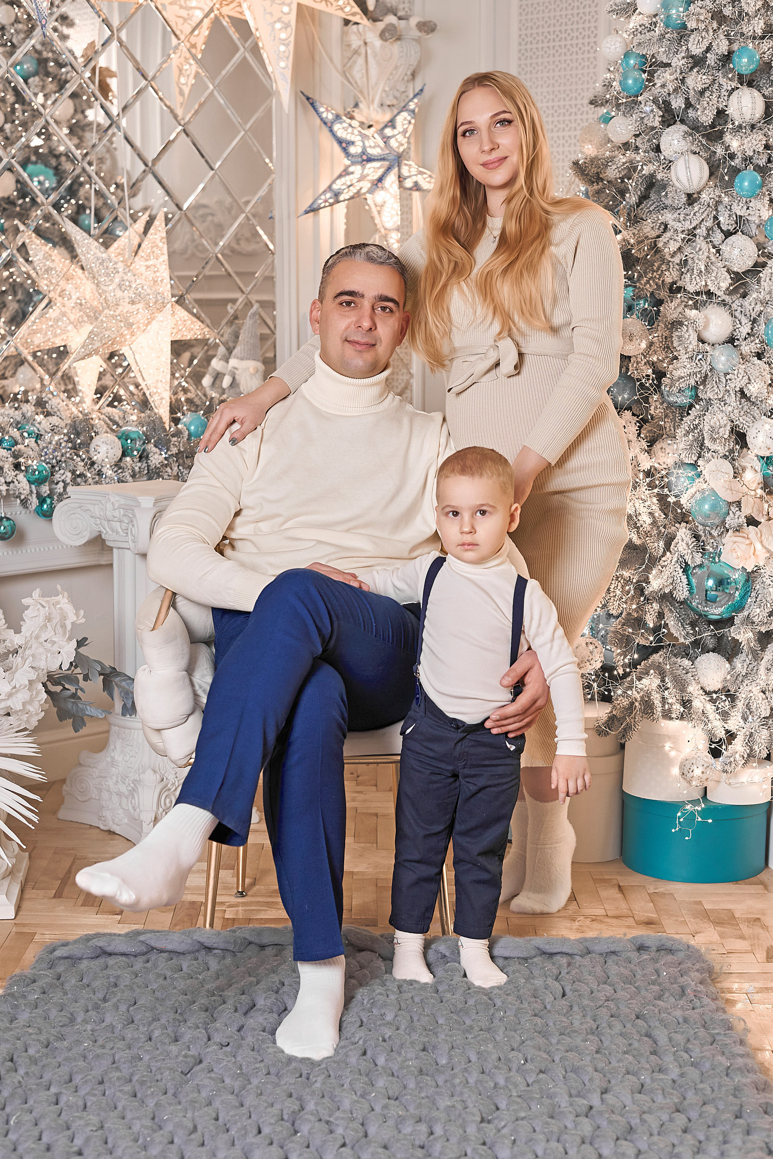 Новый год семьи Коноваловых. Идейный фотограф Пенза