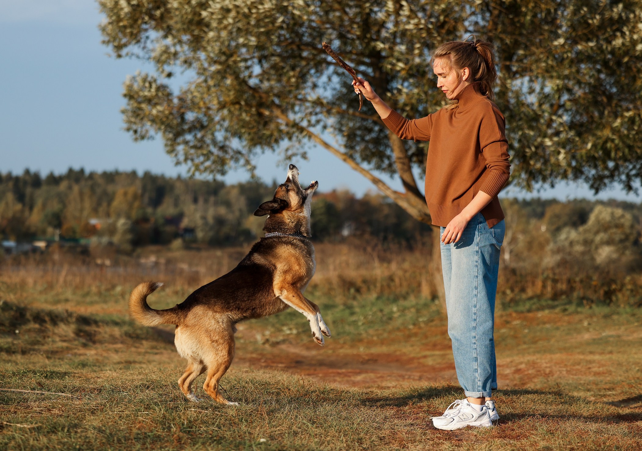 Прогулка на природе. Фотограф-анималист Полина Колкова | Москва