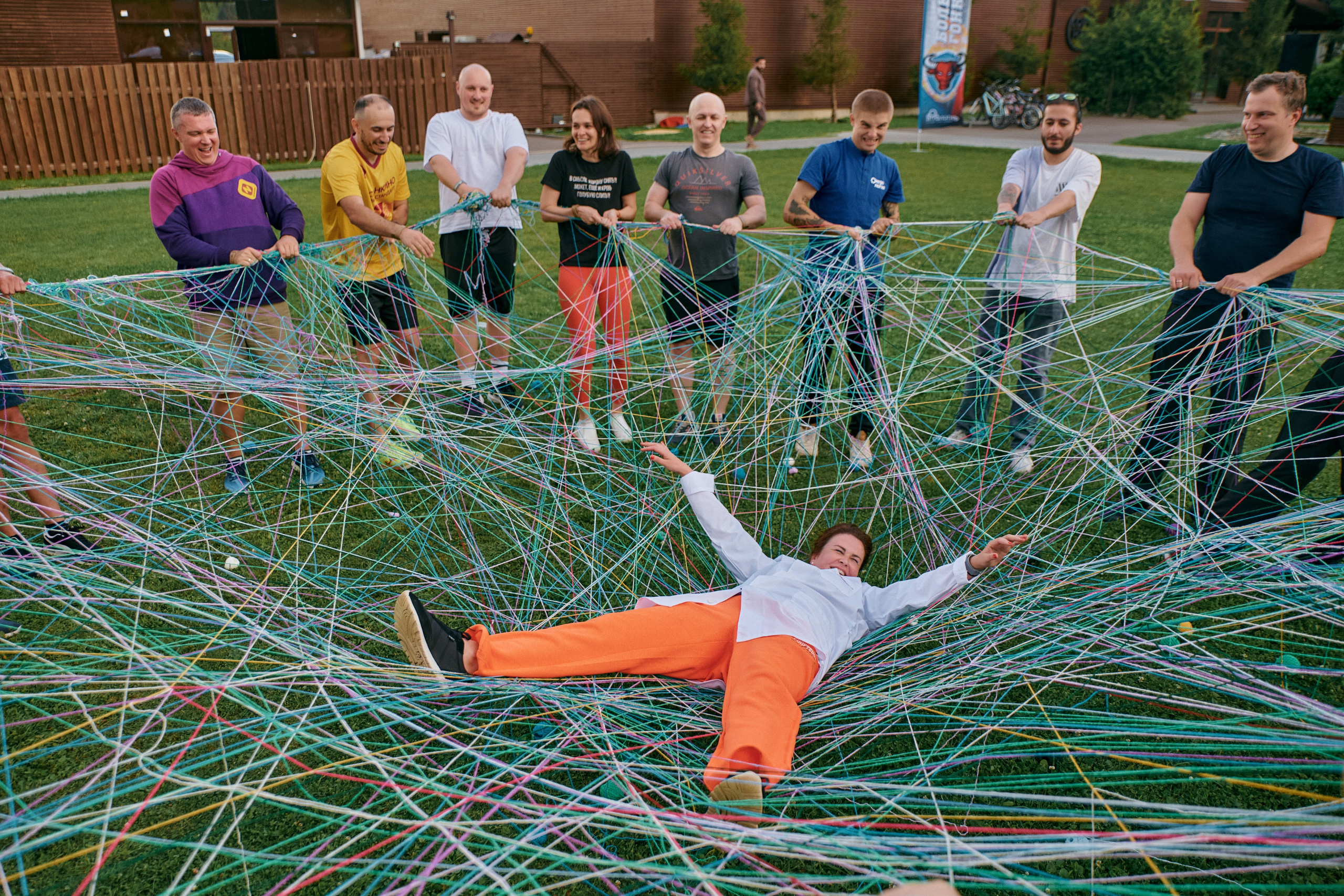 Тимбилдинг. Останкино. ФОТОГРАФ Кристина Павлова | МОСКВА