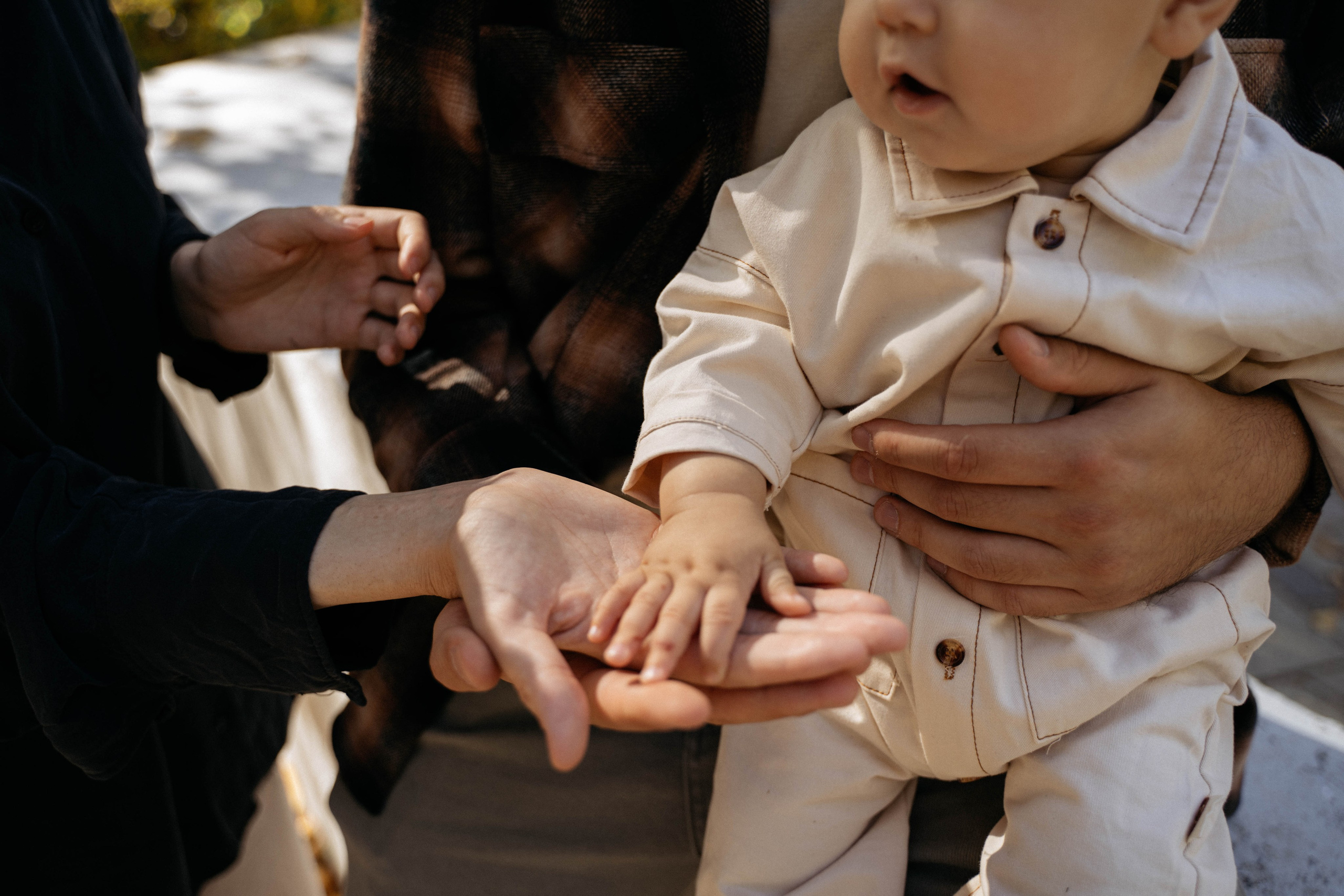 Трое в парке