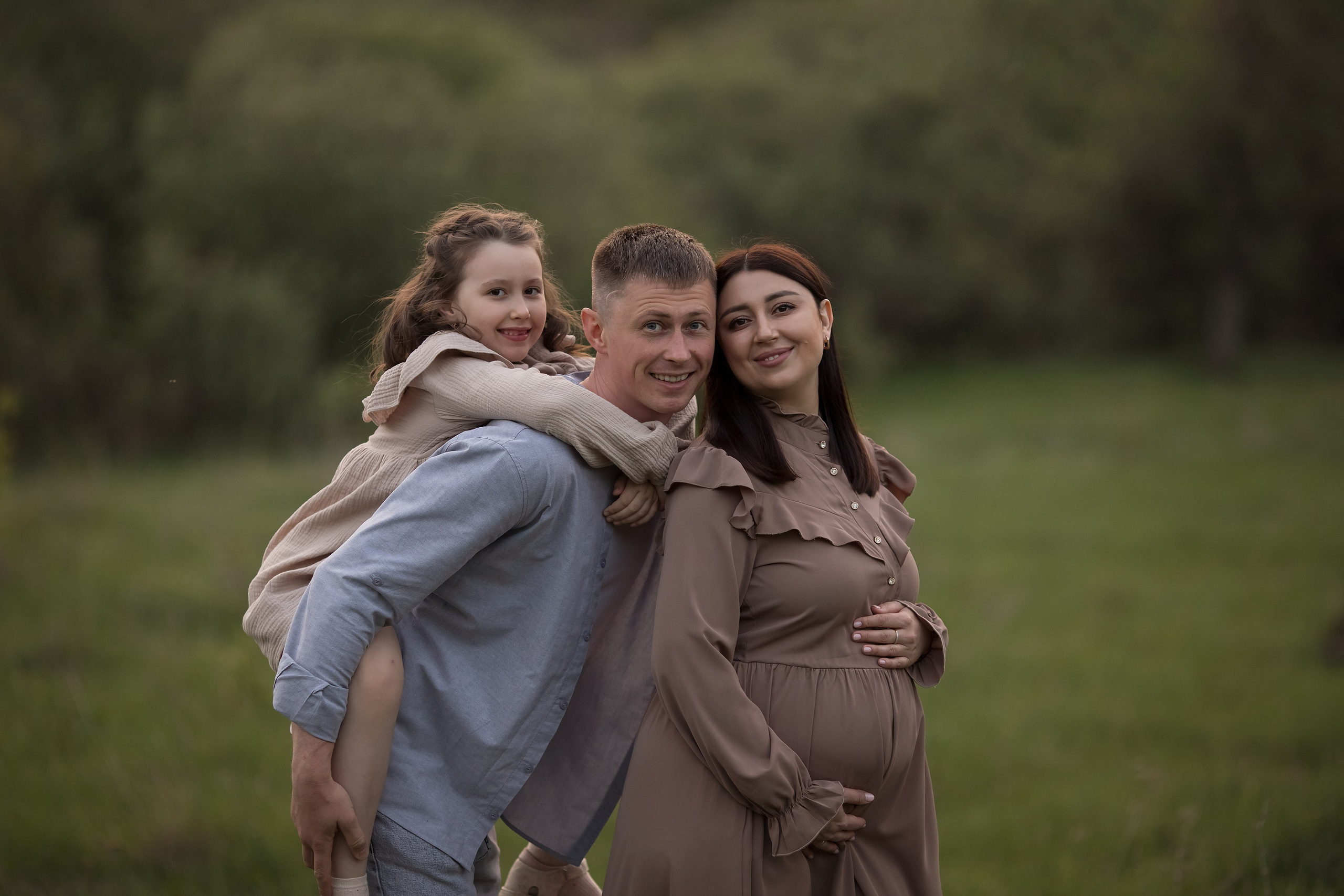 Весенний вечер. Семейный и детский фотограф в Саратове Полина Коткина