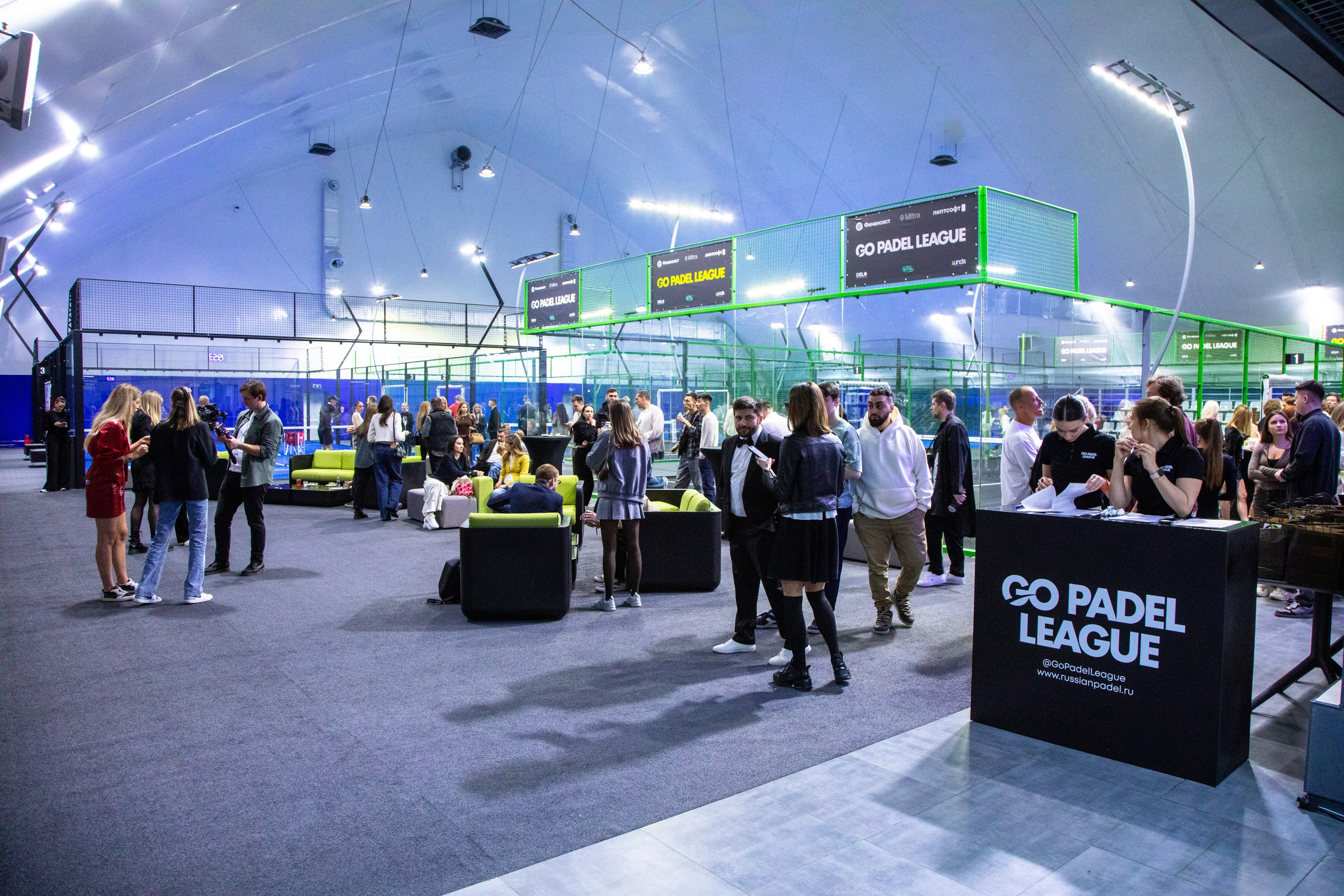 GoPadel открытие. GoPadel League галерея