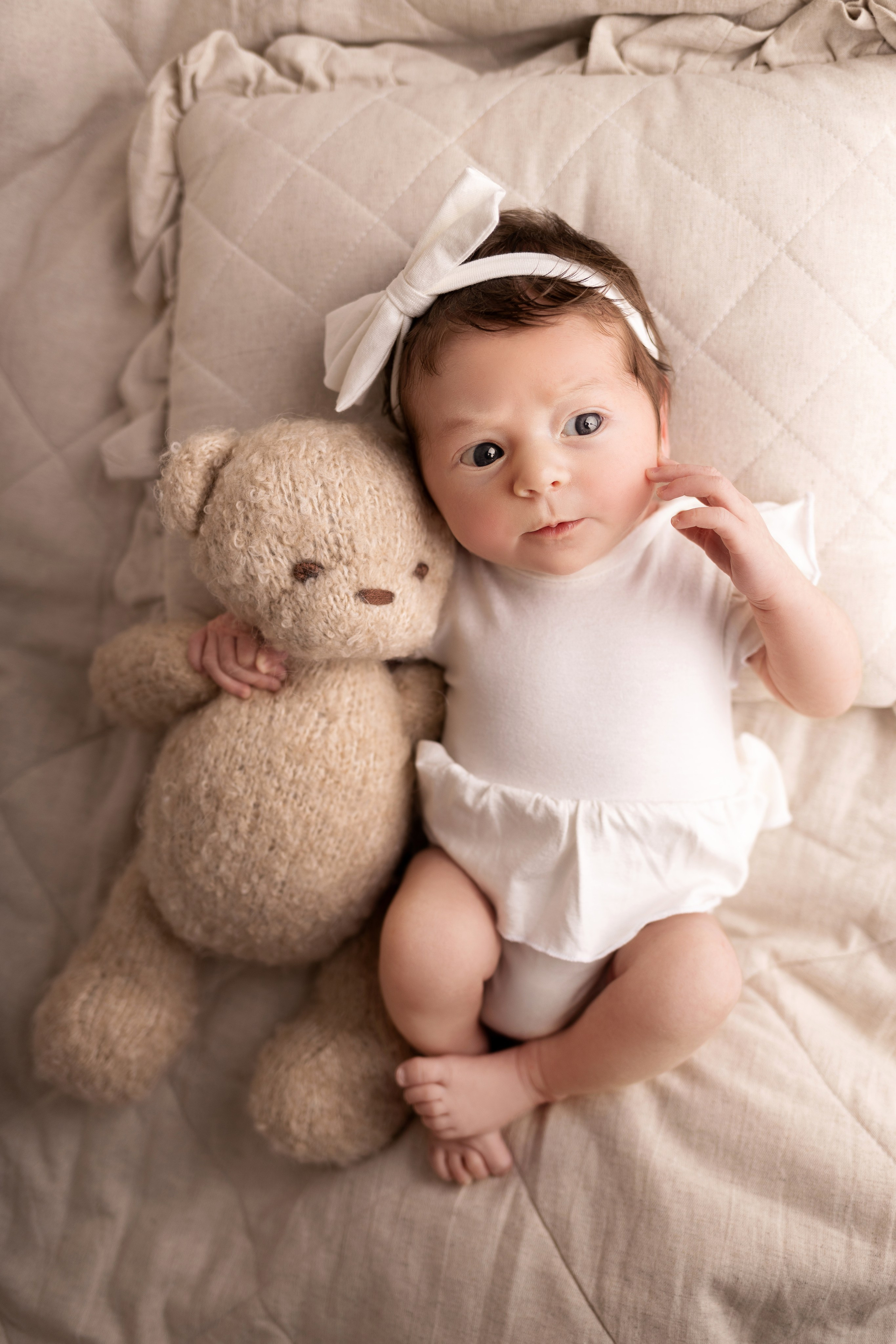 Newborn съемка в стиле Лайф. Фотограф новорожденных малышей в Омске и Омской области Эльвира Камаева