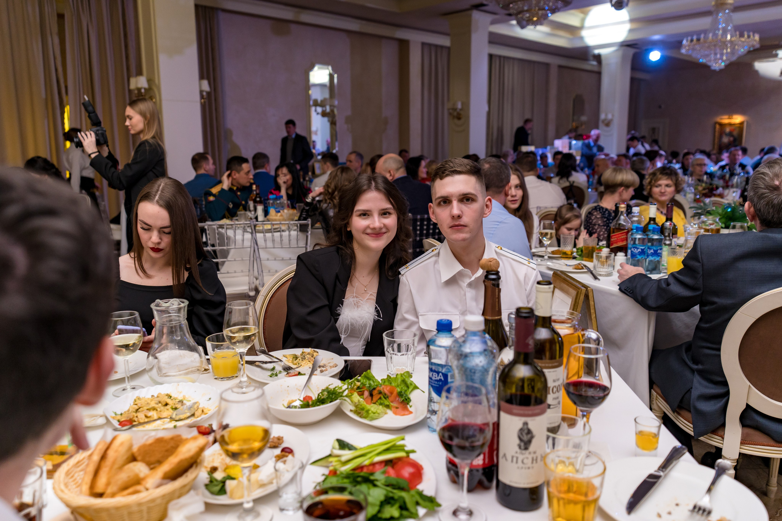 Фотосъемка выпуска военной академии и вручение дипломов