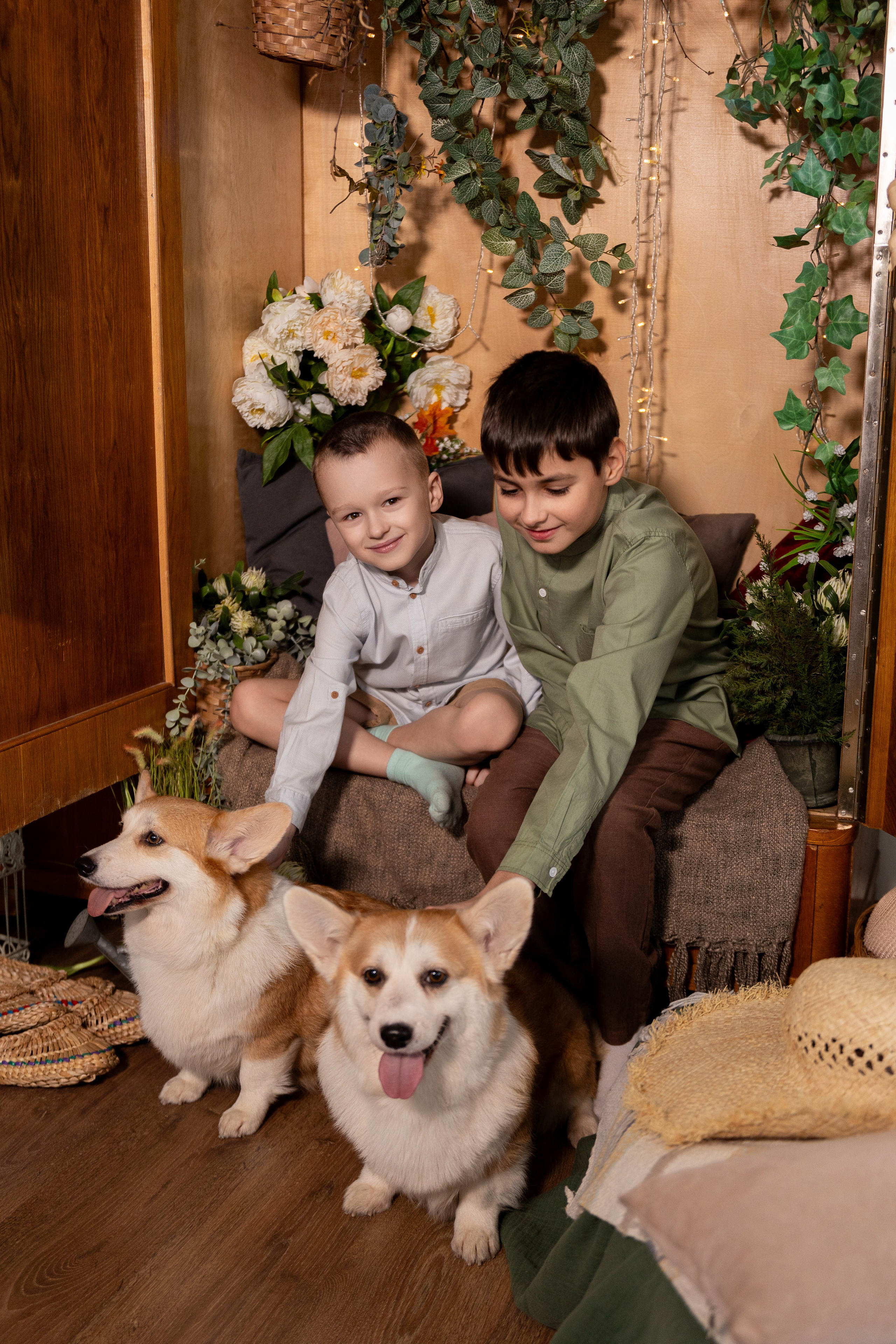 Фотосессия с корги. Семейный и свадебный фотограф в Санкт-Петербурге Татьяна Швыкова