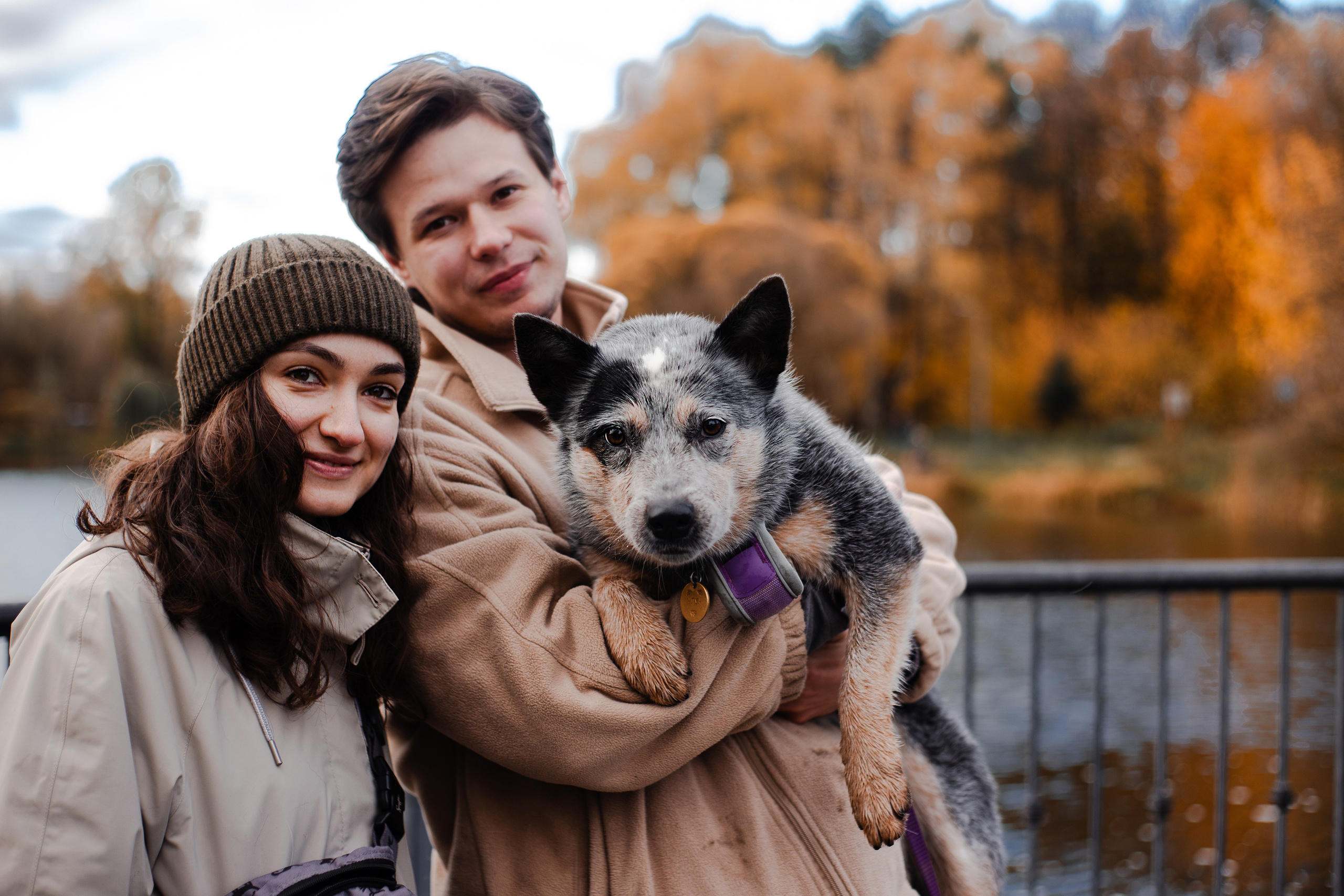 Юля, Антон и Лу. Фотограф-анималист Мария Баркевич | Москва